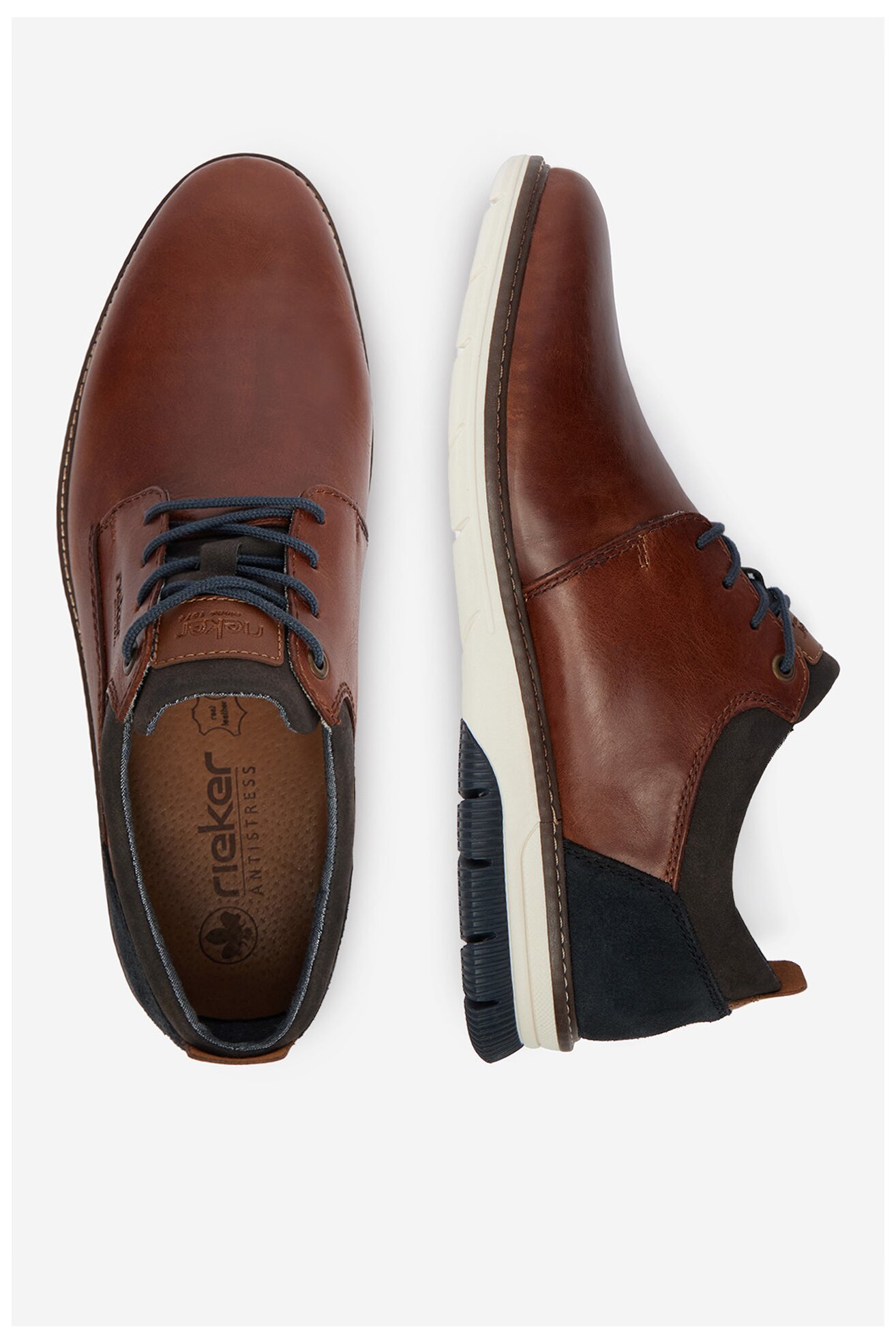 Половинки обувки Rieker CEO-14405-24 КАФЯВ