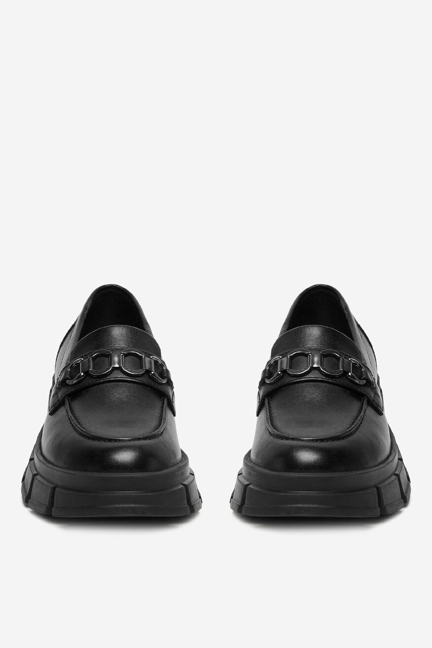 Badura - Loafersy skórzane - 5906751212851