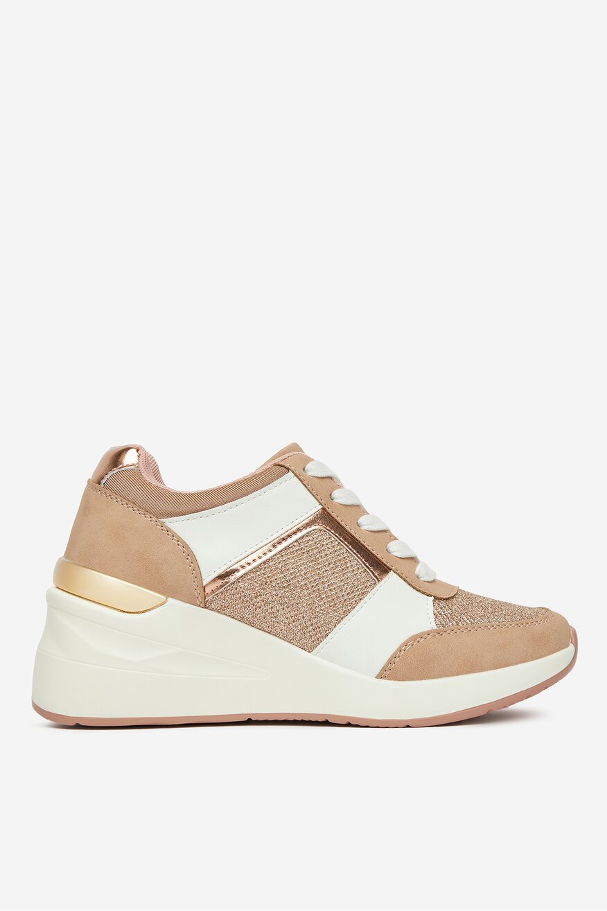 DeeZee - Sneakersy na koturnie - 5906751075357