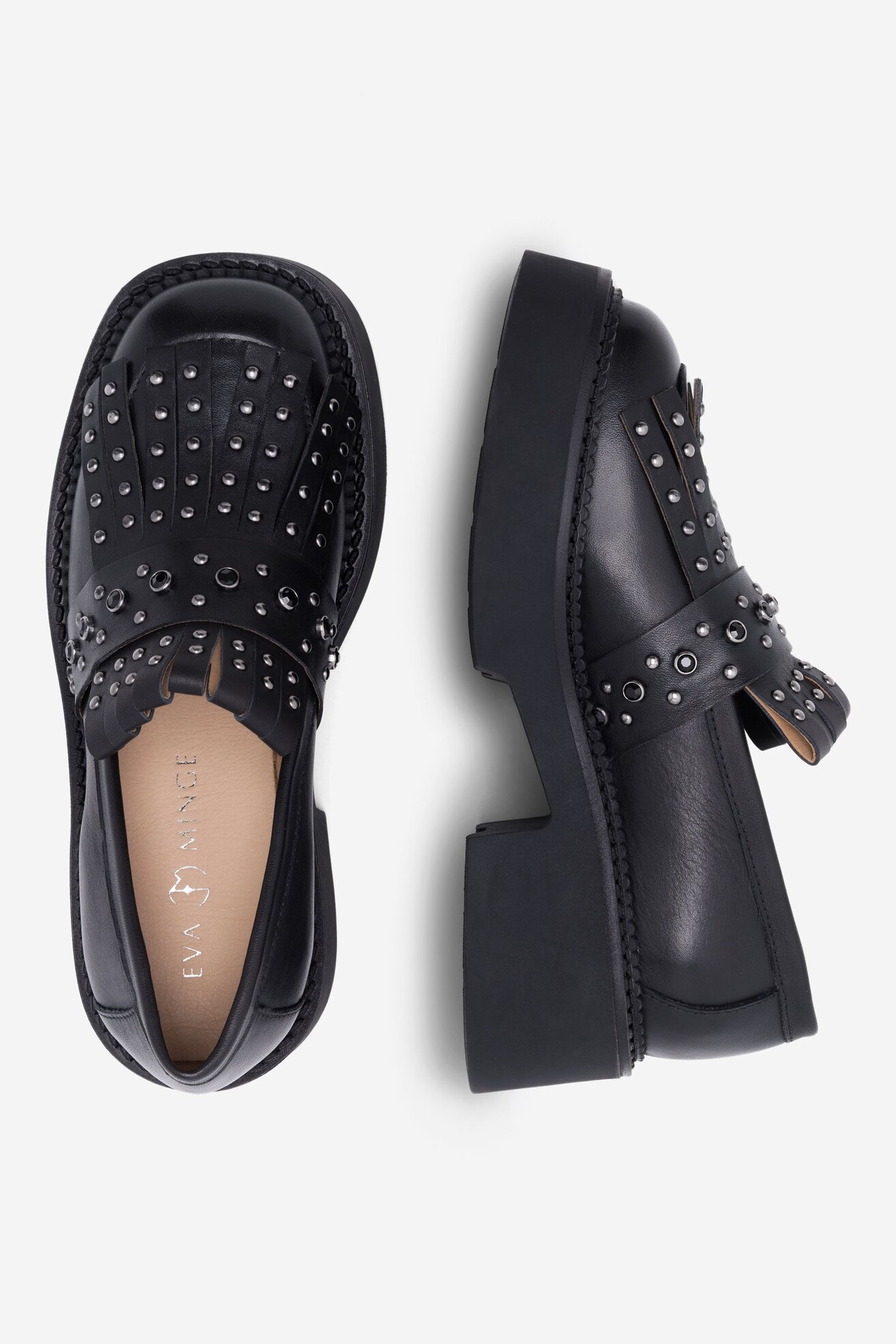 Mokaszin EVA MINGE LAGOA-24755 FEKETE