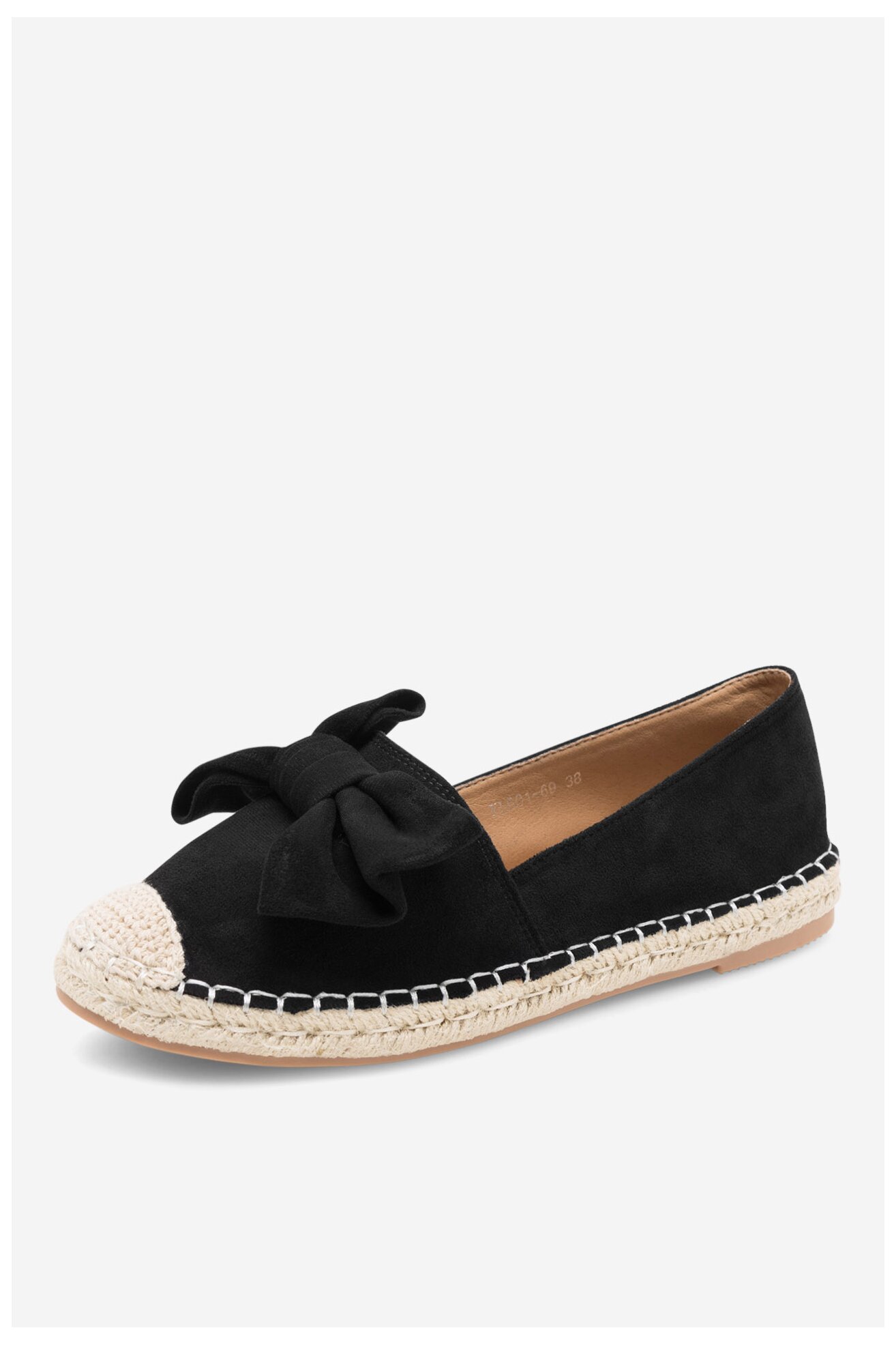 Espadryle DeeZee KL601-69 Czarny