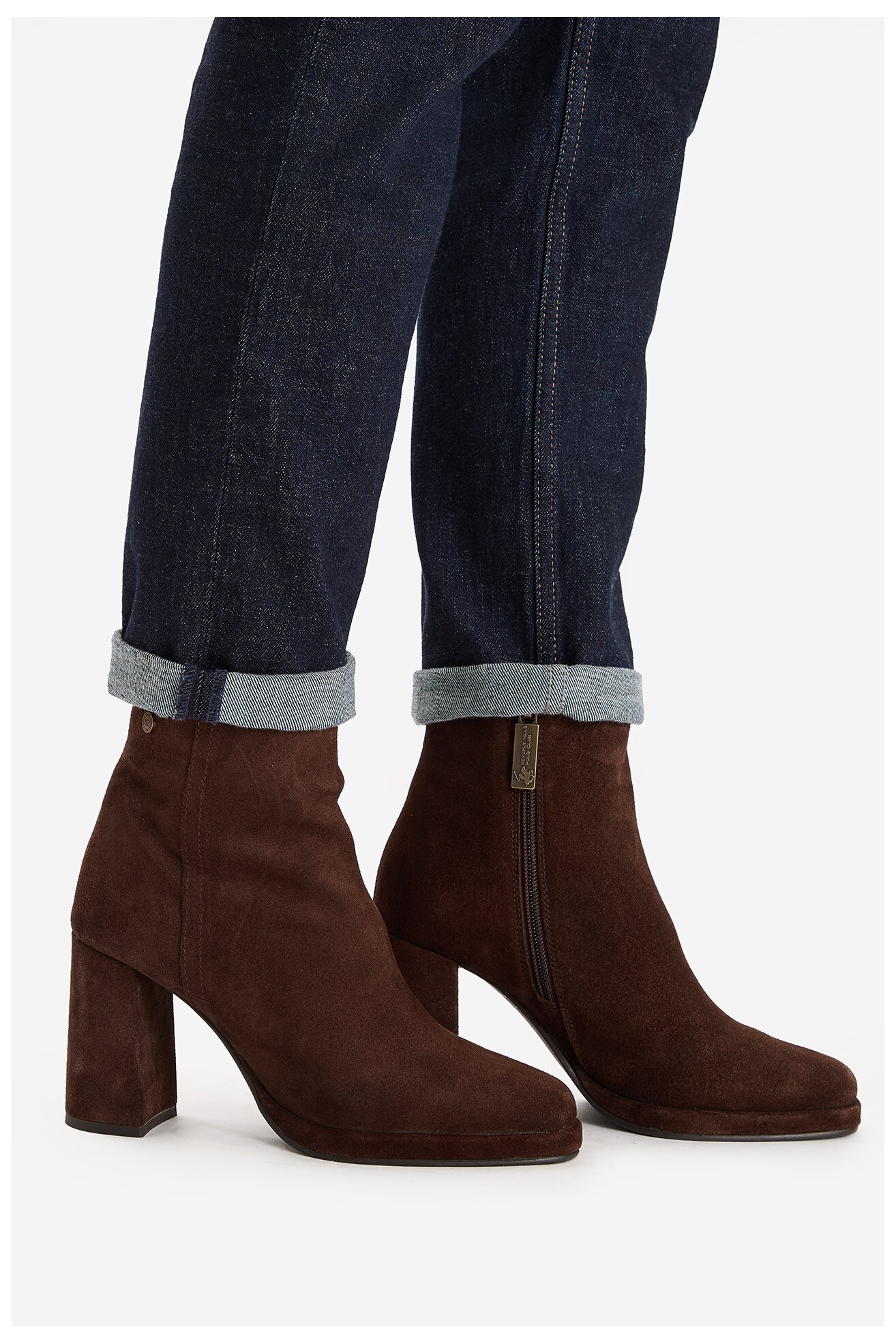 Botki Beverly Hills Polo Club CEO-WI44-LAUREN-02 Brązowy