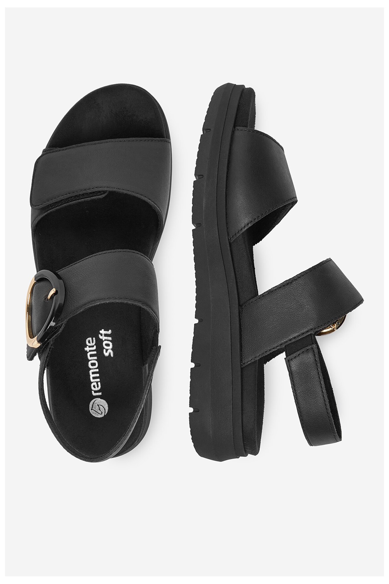 Sandały Remonte CEO-D2K50-00 Czarny