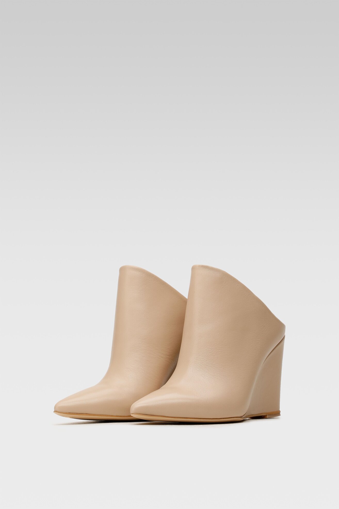 Klapki Badura 2296 Beżowy