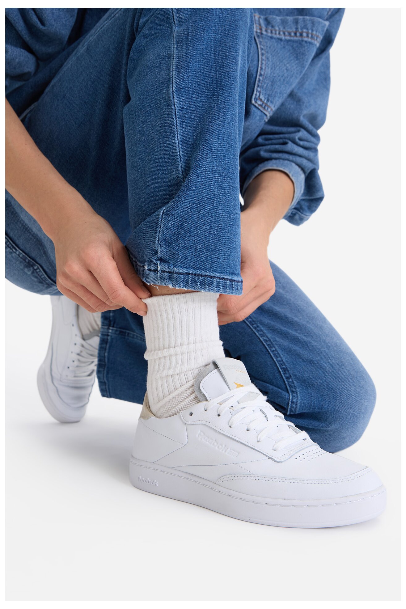 Sneakers Reebok CLUB C CLEAN GW5107 Biały