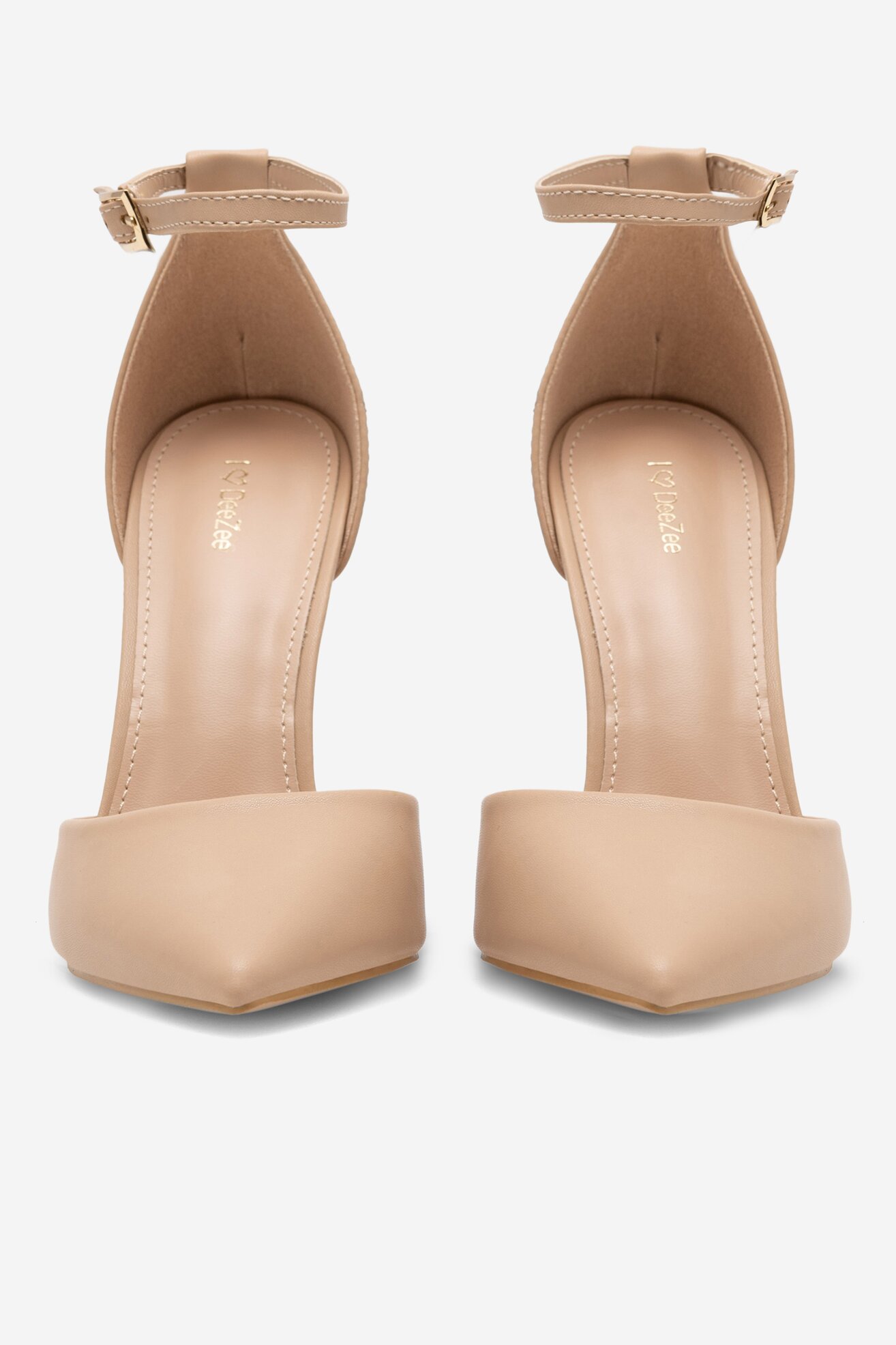 Czółenka DeeZee ODILE KL-HT6307-1 Beżowy