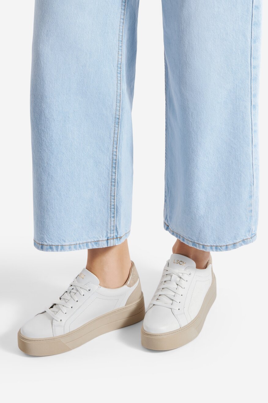 Lasocki - Sneakersy skórzane - 5905588953623