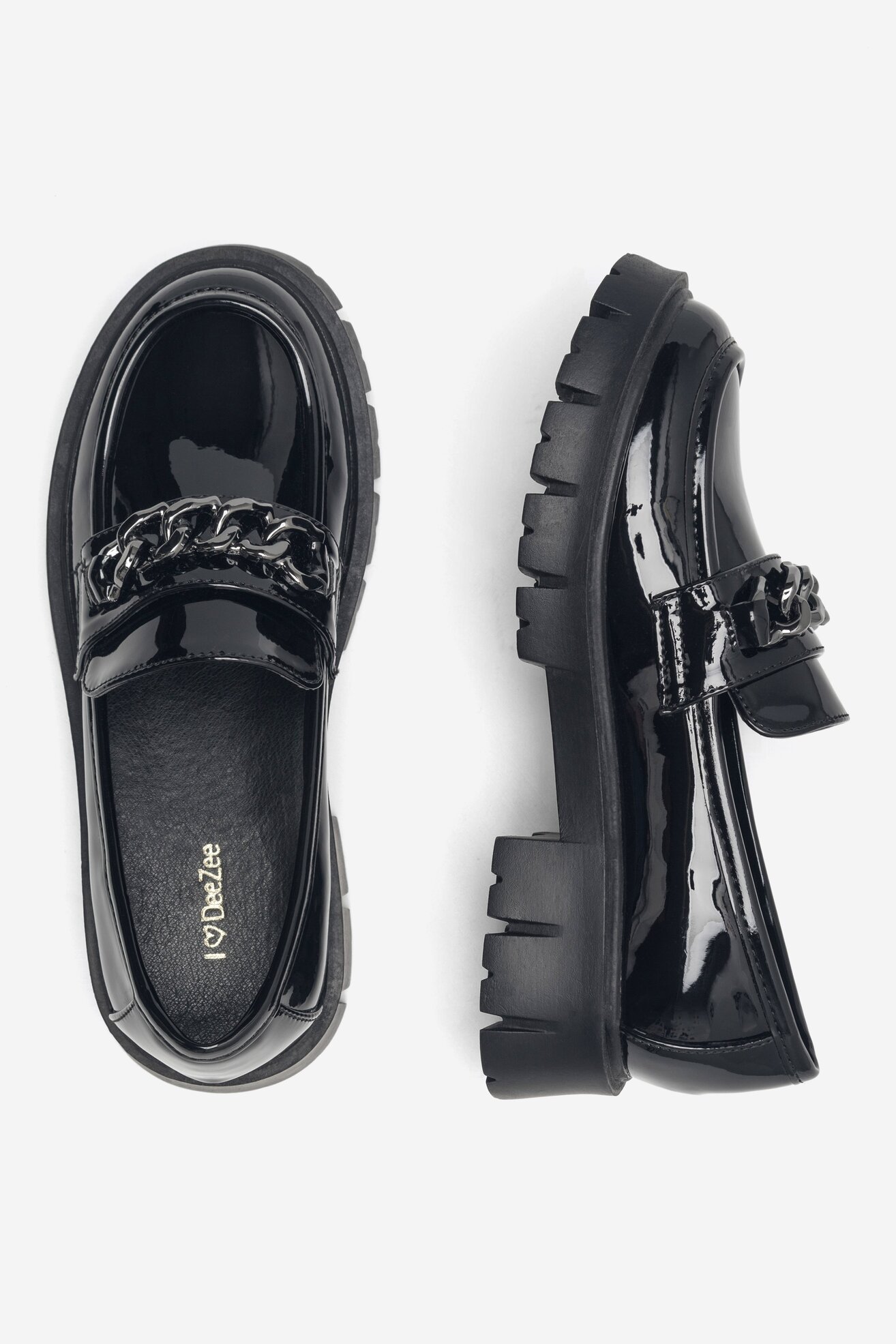 Półbuty DeeZee CEO-CS5907-07 Czarny