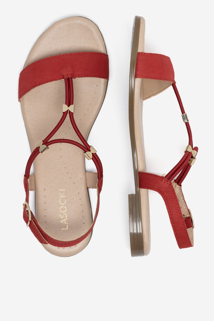 
                Szandál Lasocki PIROS - 5905588612353
