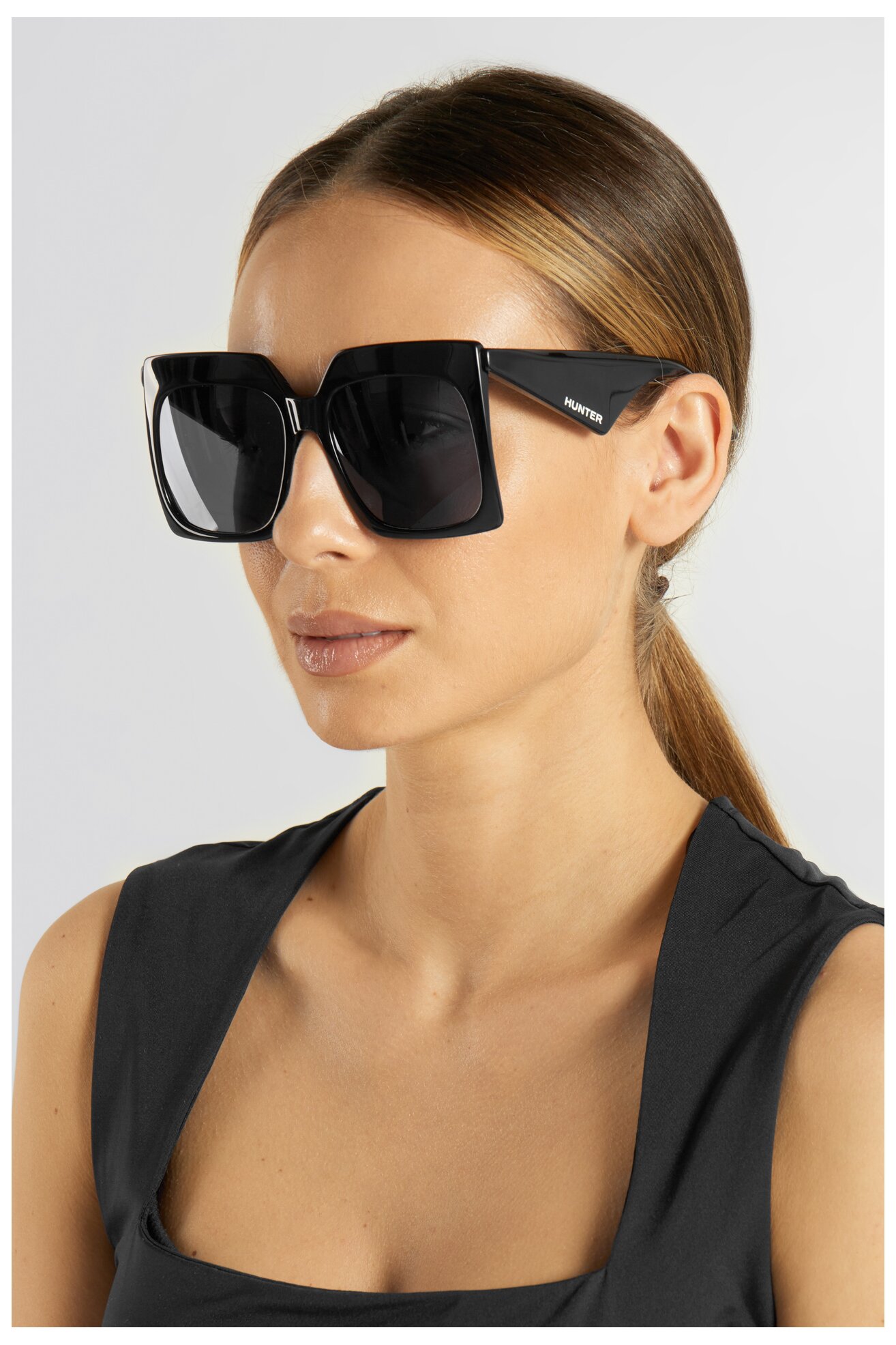 Okulary damskie HUNTER HT 6660S Czarny