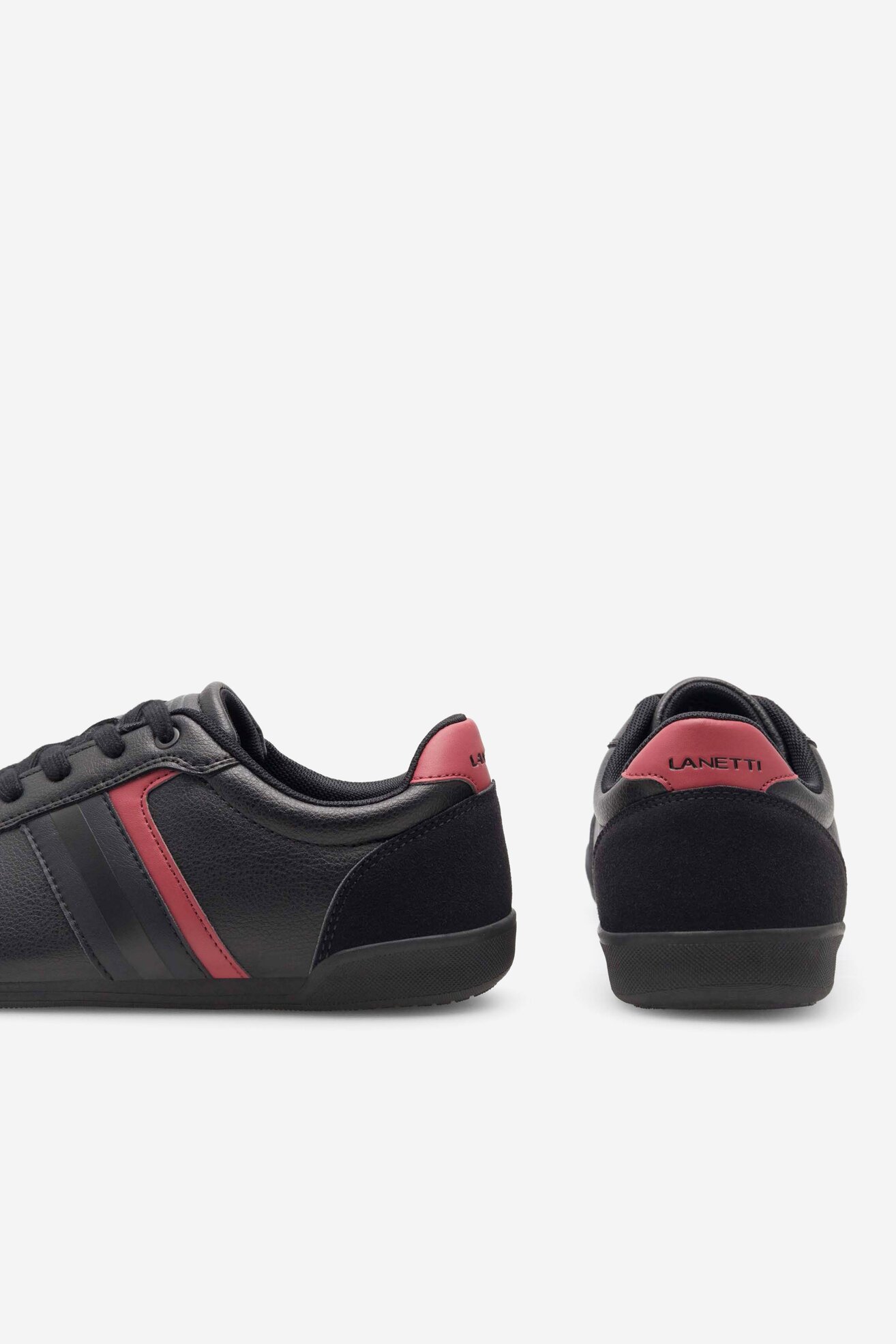 Половинки обувки Lanetti MP07-01458-02 ЧЕРЕН