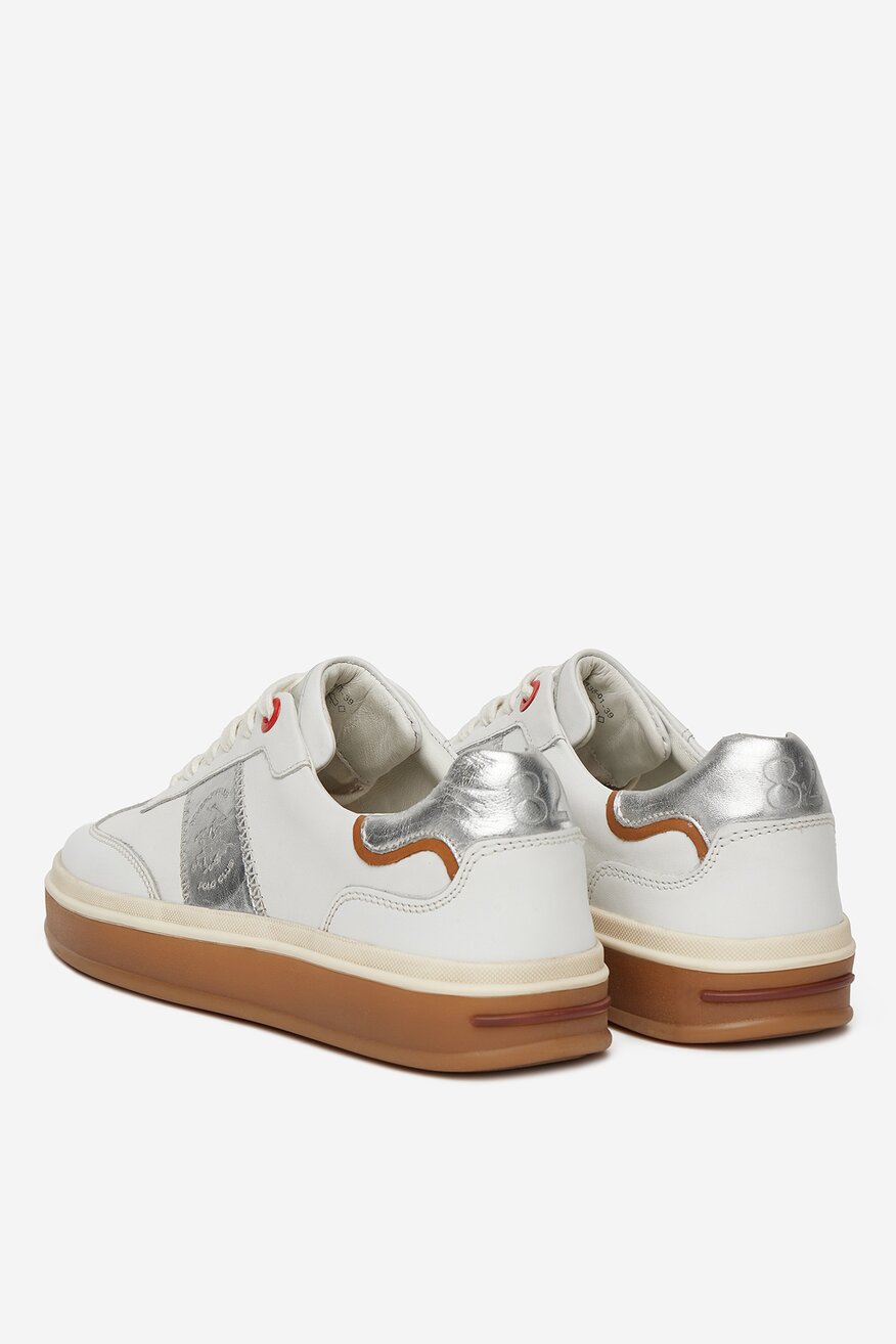 Sneakerși Beverly Hills Polo Club ALB - 5906751106808