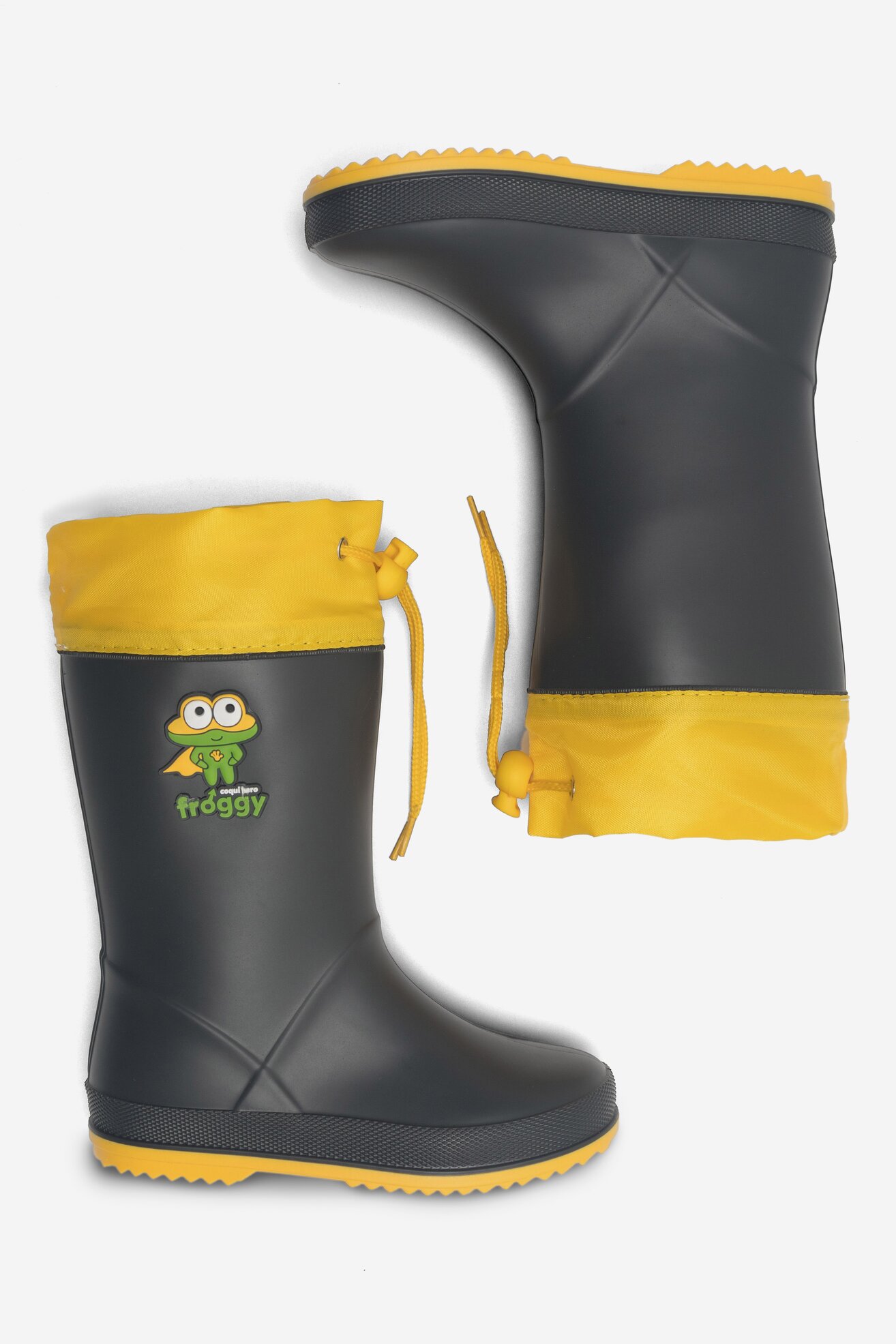 Cizme de cauciuc Coqui 8508-636-2412 NEGRU