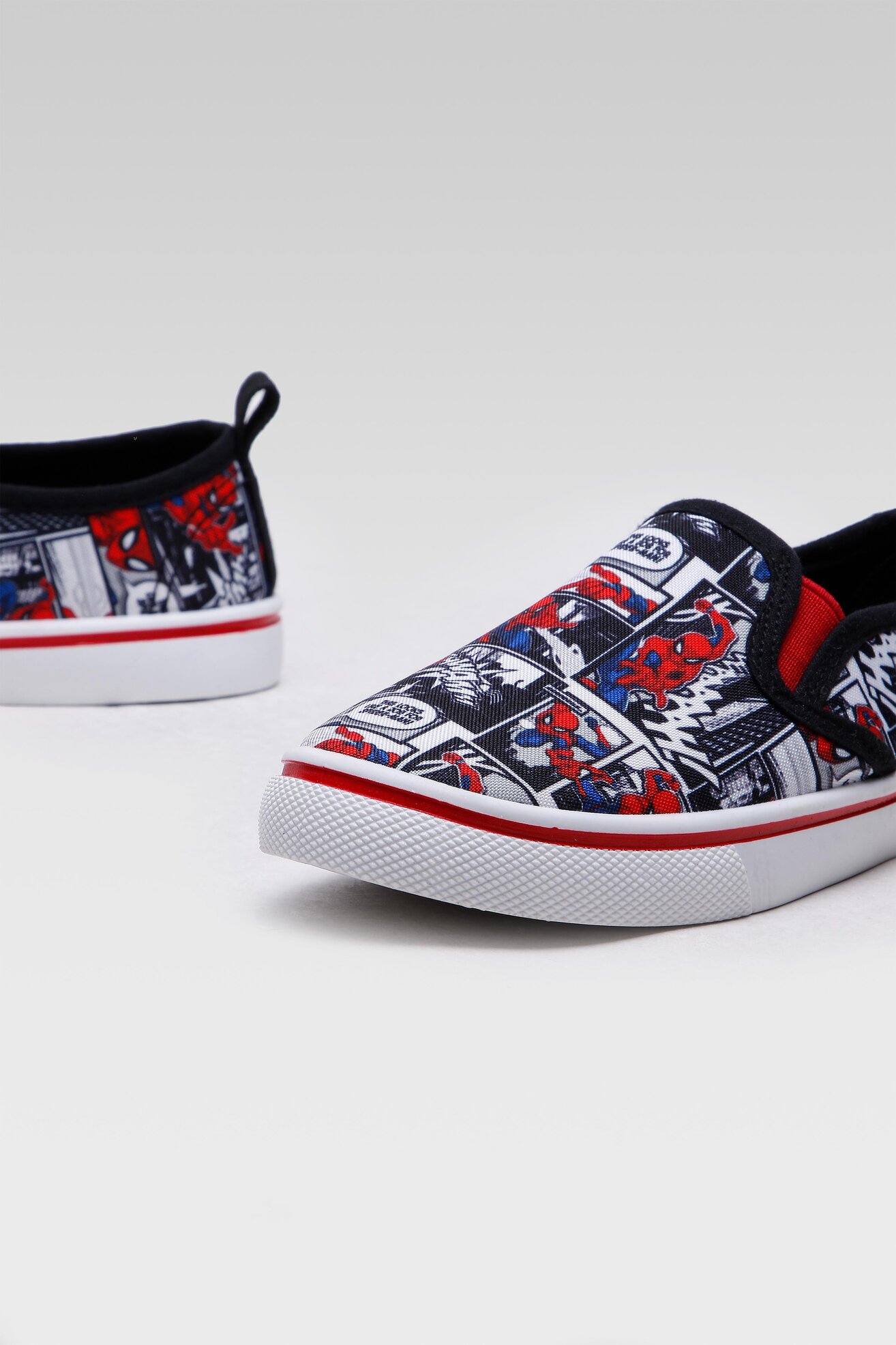 Pantofi pânză Spider-Man CP91-SS22-24SPRMV-B NEGRU