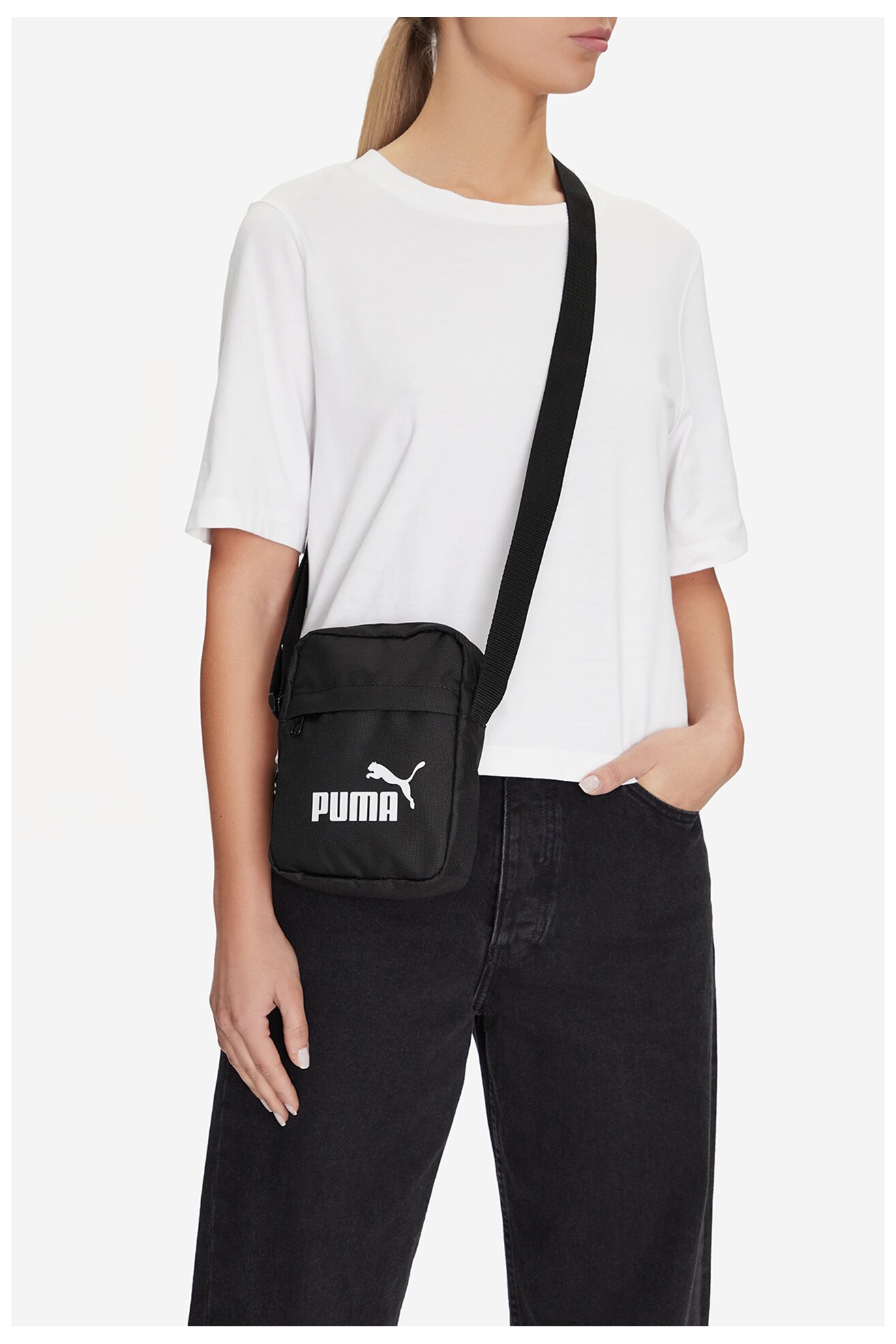 Torebka młodzieżowa Puma NO 1 PORTABLE 9177001 Czarny