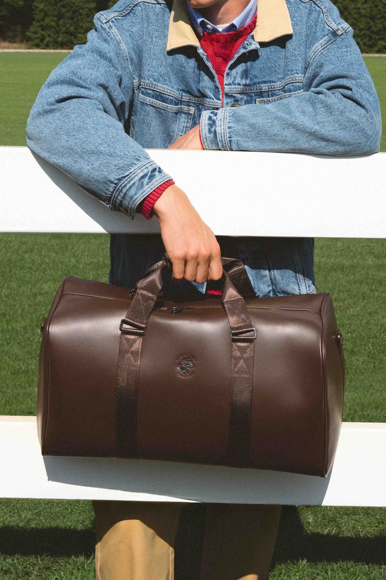 Мъжка чанта Beverly Hills Polo Club BHPC-L-015-07 КАФЯВ