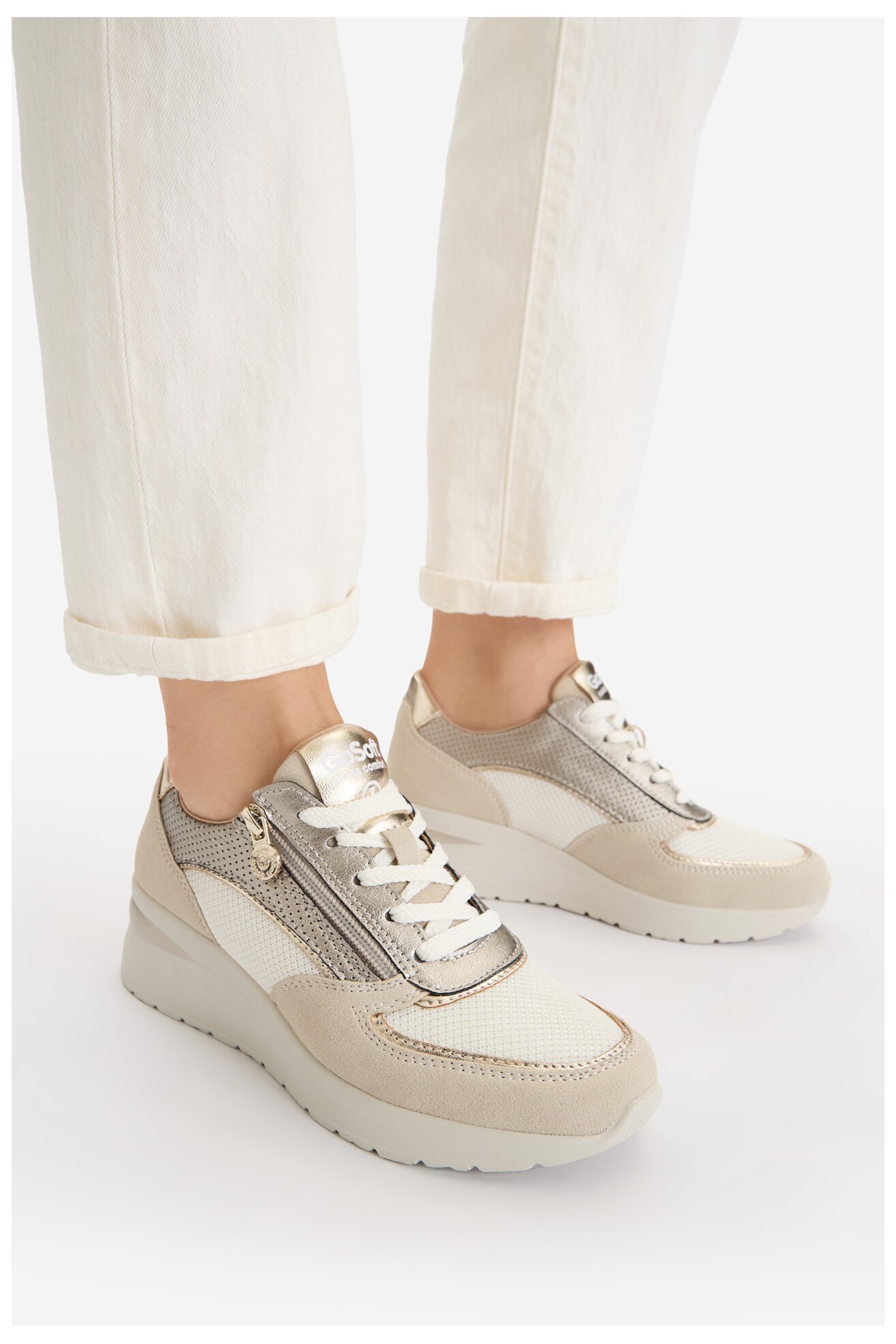 Sneakers Go Soft CEO-WS2P260-03 Beżowy