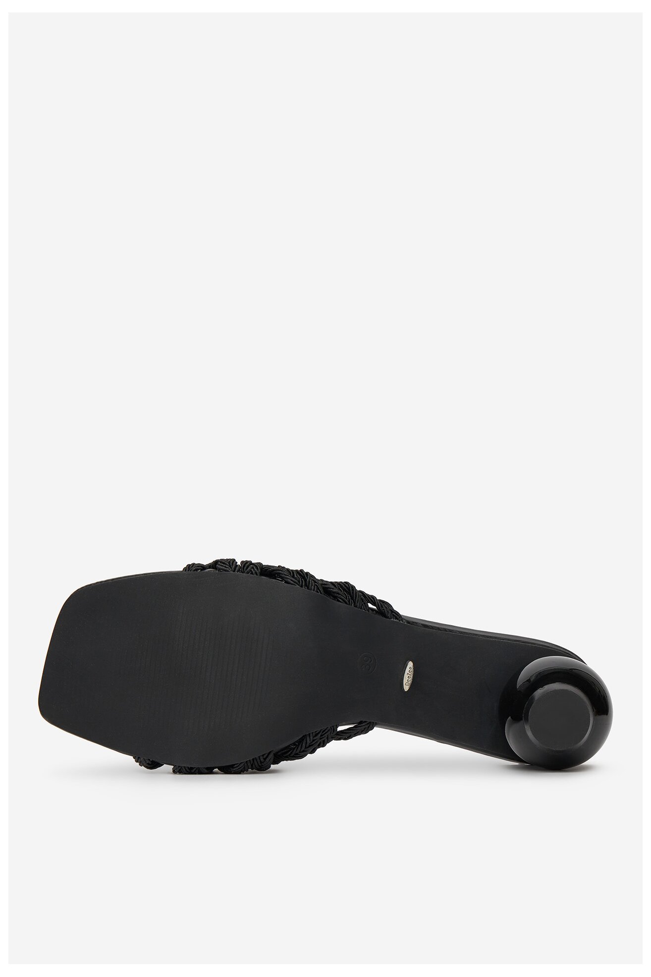 Klapki DeeZee LB1299 Czarny