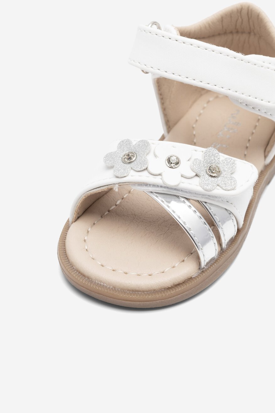 
                Nelli Blu - Sandały białe - 5904862827216