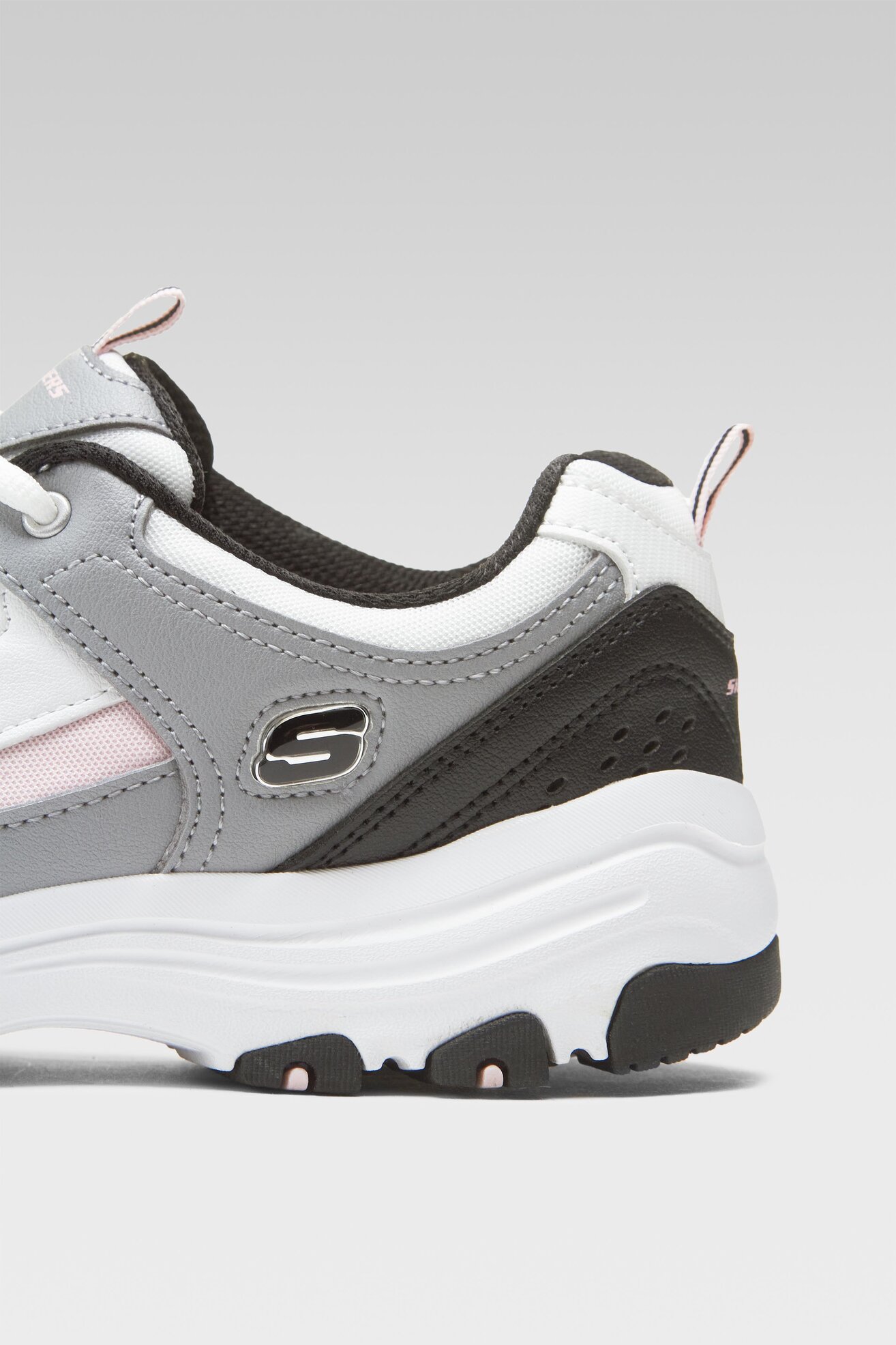 Obuwie sportowe Skechers D'LITE COUSIN 8750108 WBPK Biały