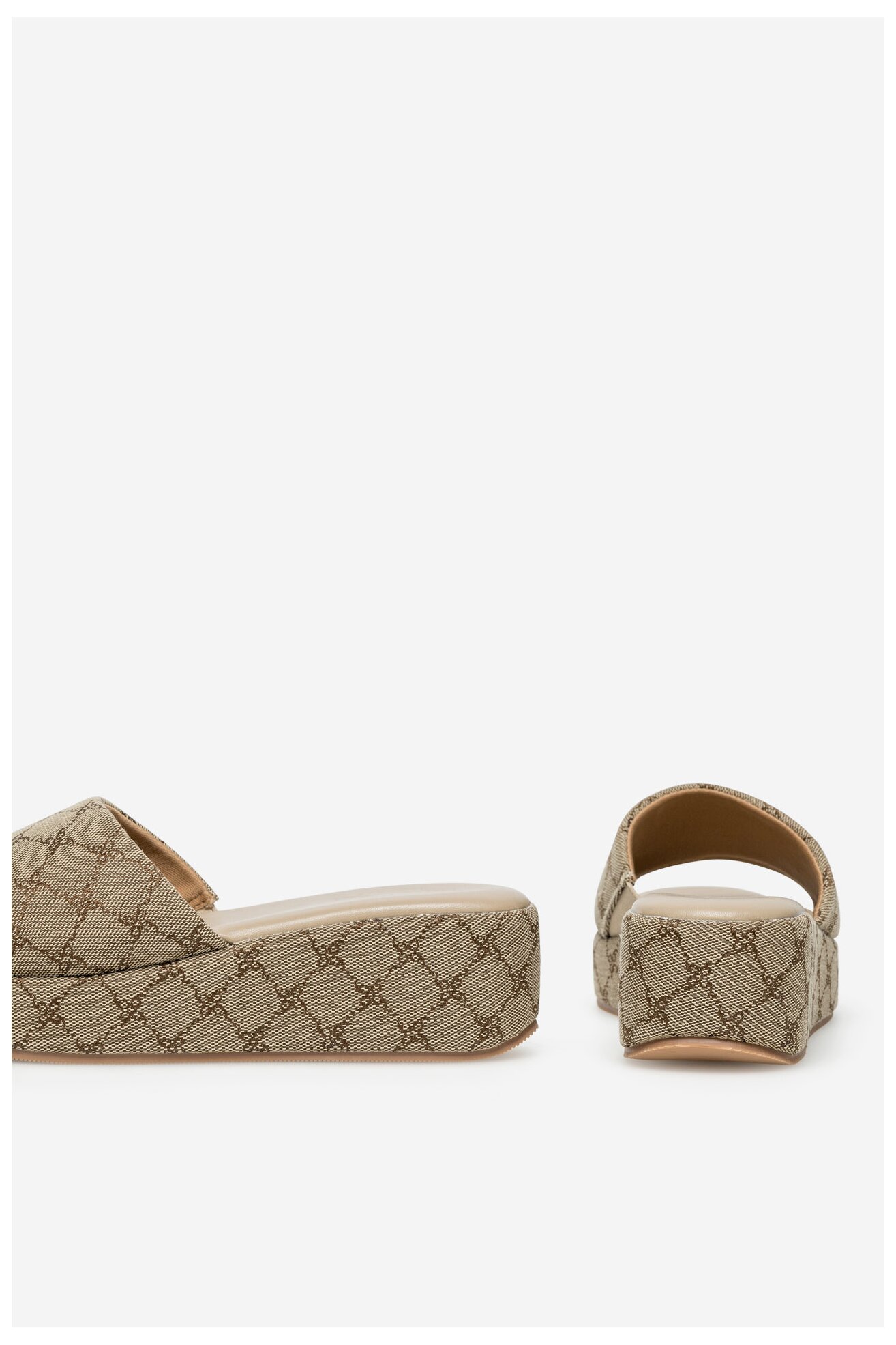 Șlapi NINE WEST WFA2789-1 BEJ