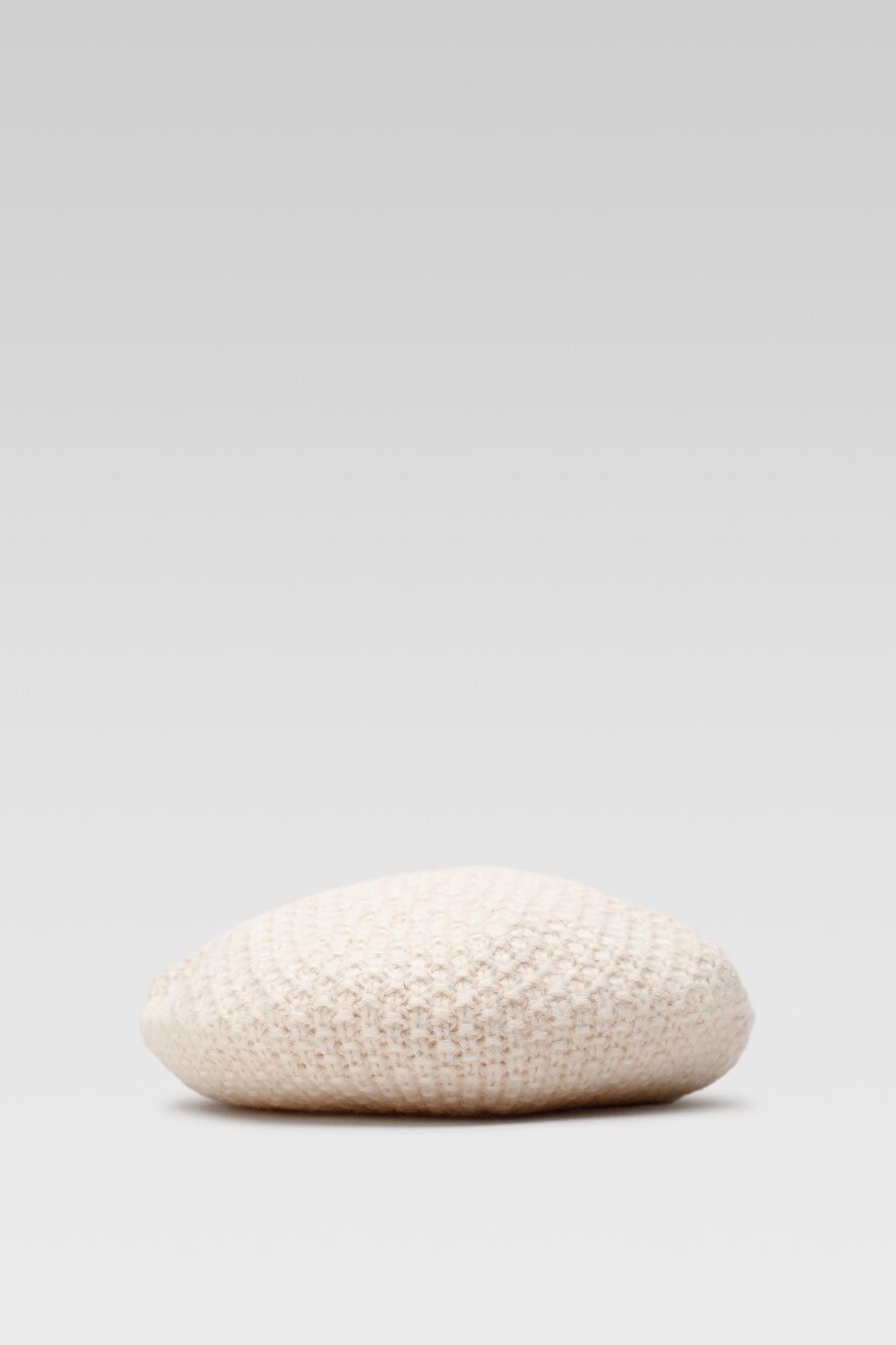 
                ACCCESSORIES - Beret pastelowy beżowy - 5904248977641