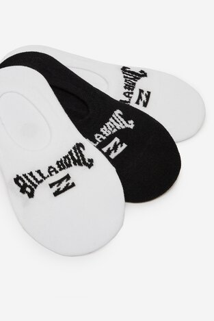 Шкарпетка BILLABONG AS_BILLABONG_06S_SS25 (3-PACK) БІЛИЙ