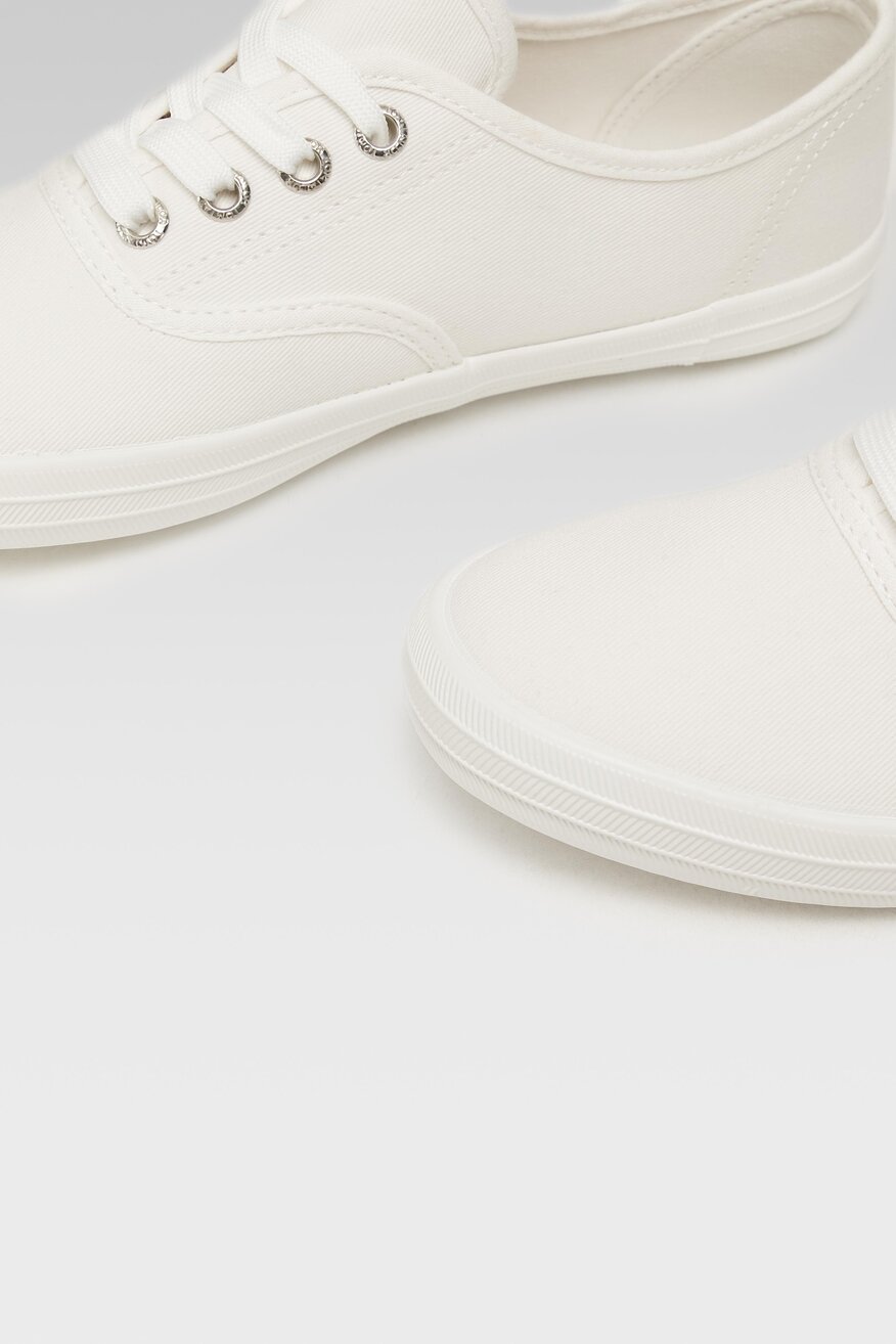 
                Tom Tailor - Trampki z printem białe - 5904248538545