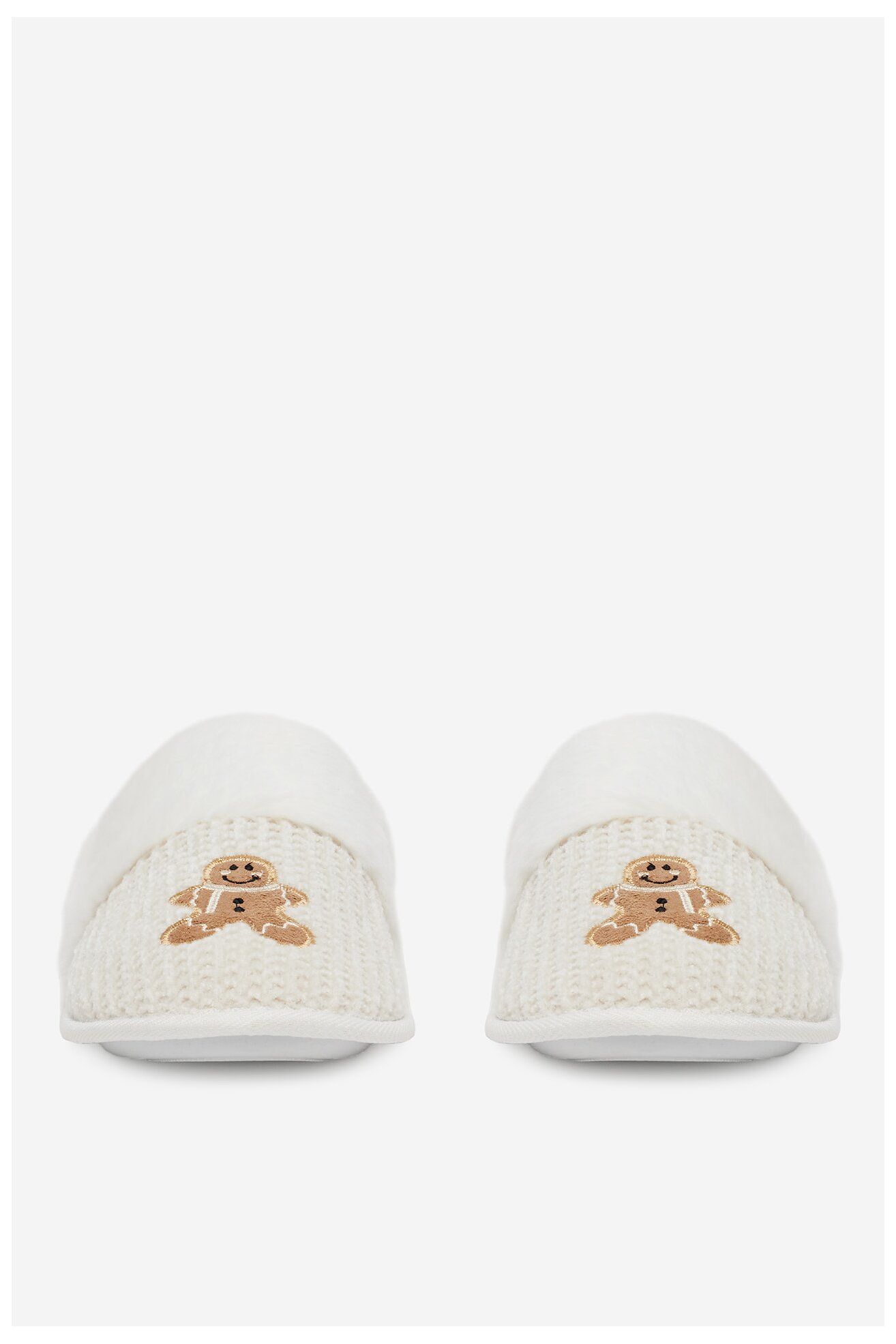 Kapcie DeeZee HHS-23W-3046 Biały