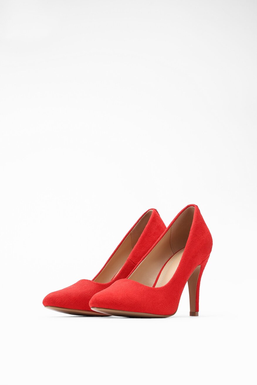 
                Jenny Fairy - Czółenka na obcasie czerwone - 5903698166629