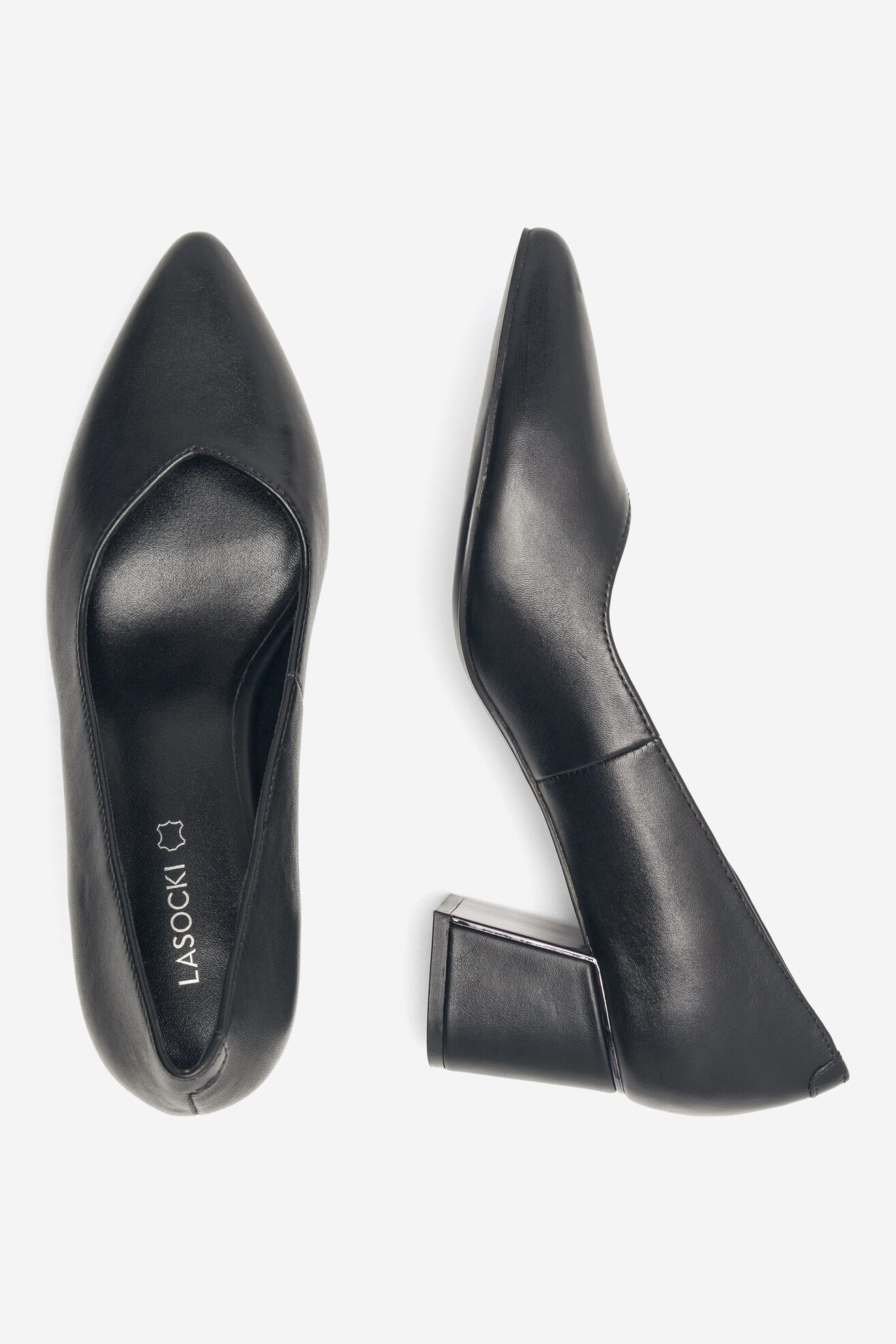 Pantofi cu toc Lasocki WYL3022-2Z-A NEGRU