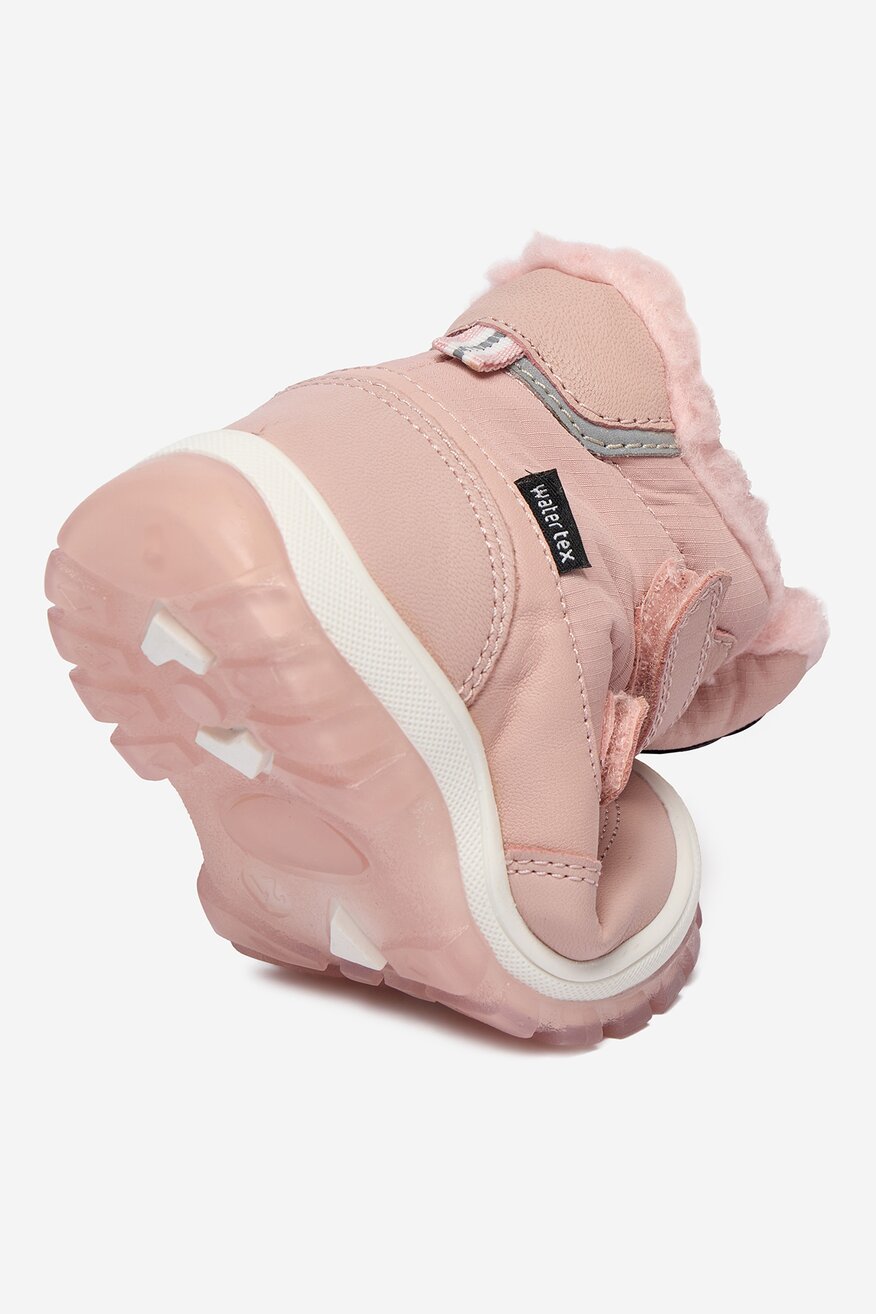 
                Lasocki Kids - Trzewiki skórzane ocieplane - 5906751259818