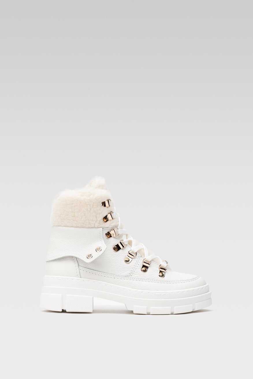 
                RAGE AGE - Botki białe - 2230032348186