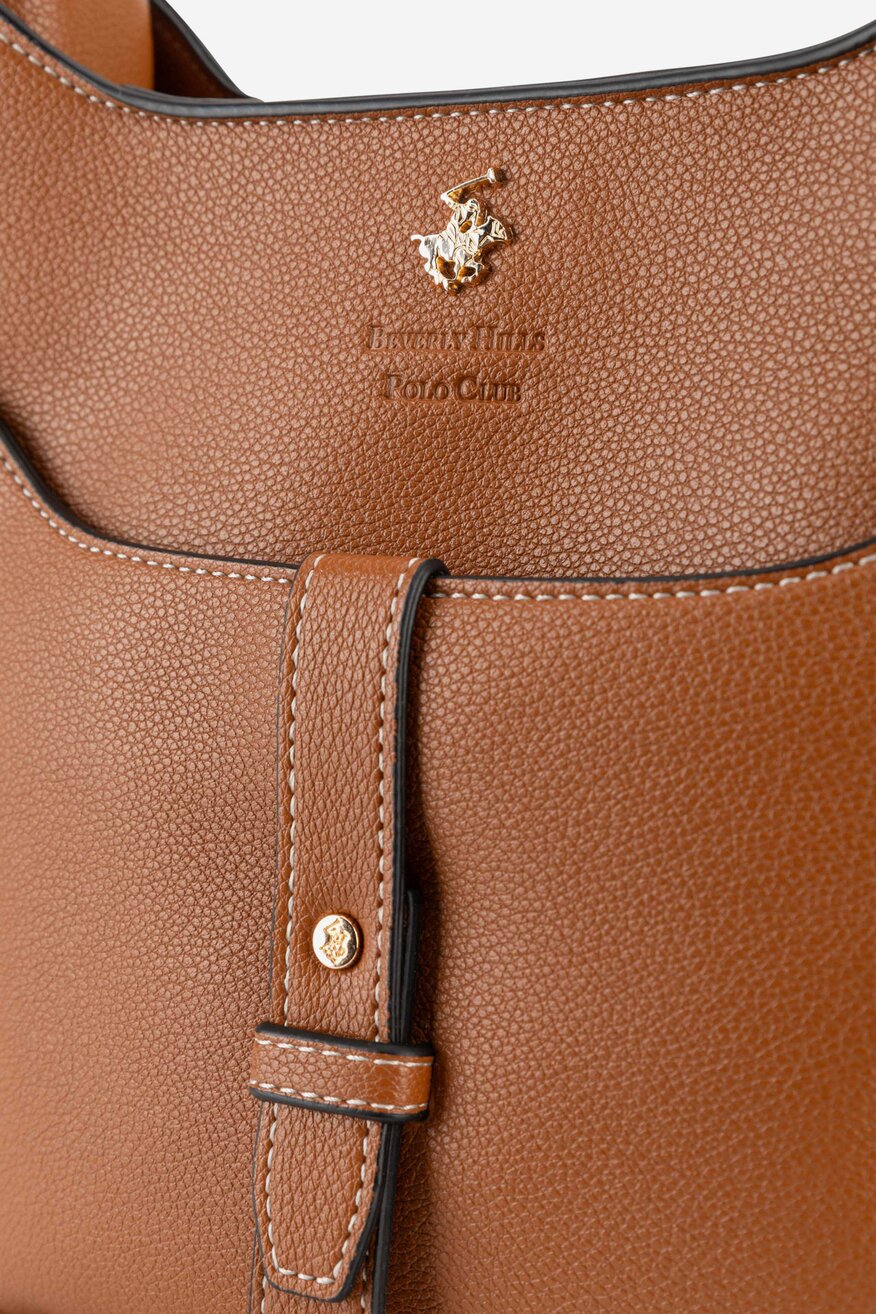 
                        Kézitáska Beverly Hills Polo Club CEO-BHPC-C-016-07 CAMEL - 5906751621714