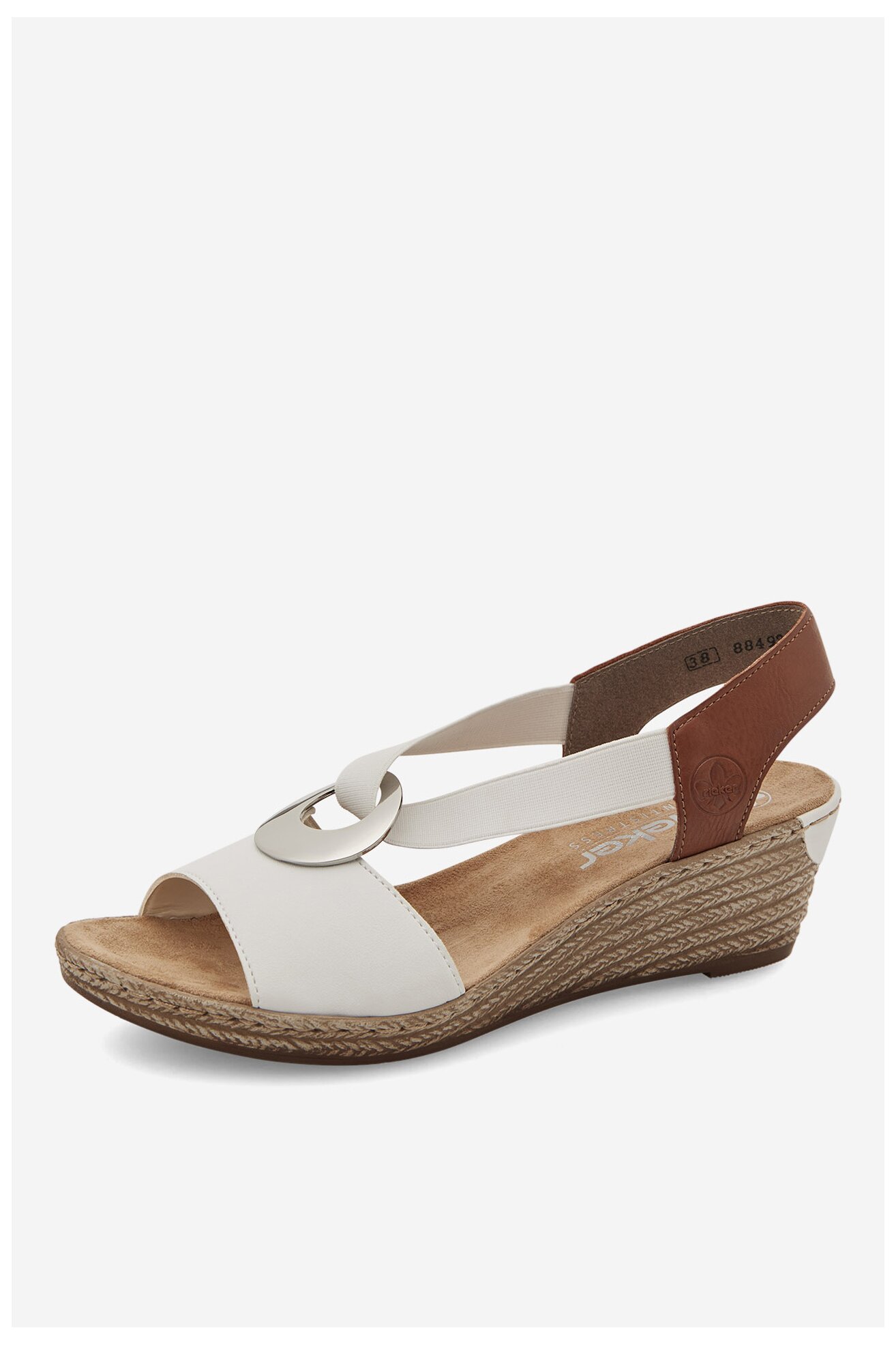 Сандали Rieker 624H6-81 БЯЛ