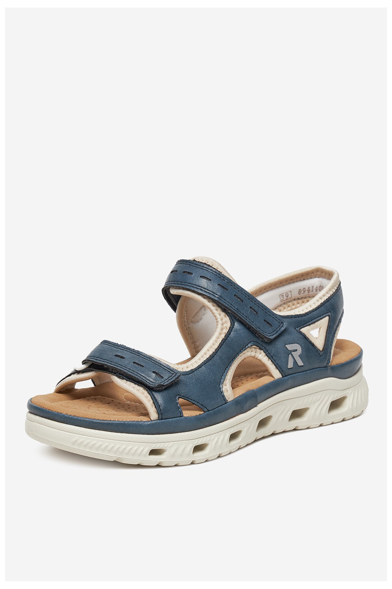 Sandały Rieker 64066-14 Niebieski