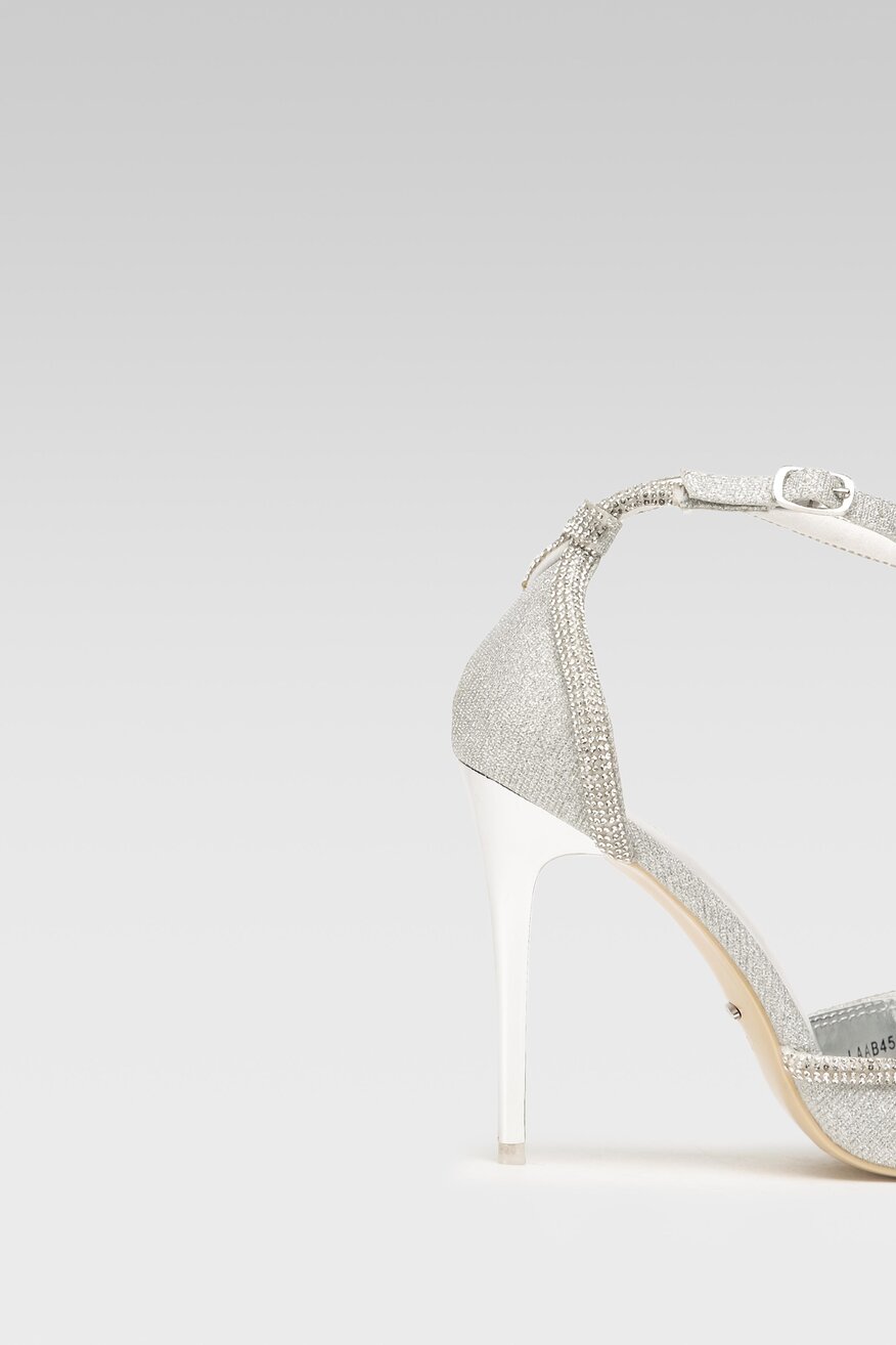 DeeZee - Czółenka srebrne - 5904862413426