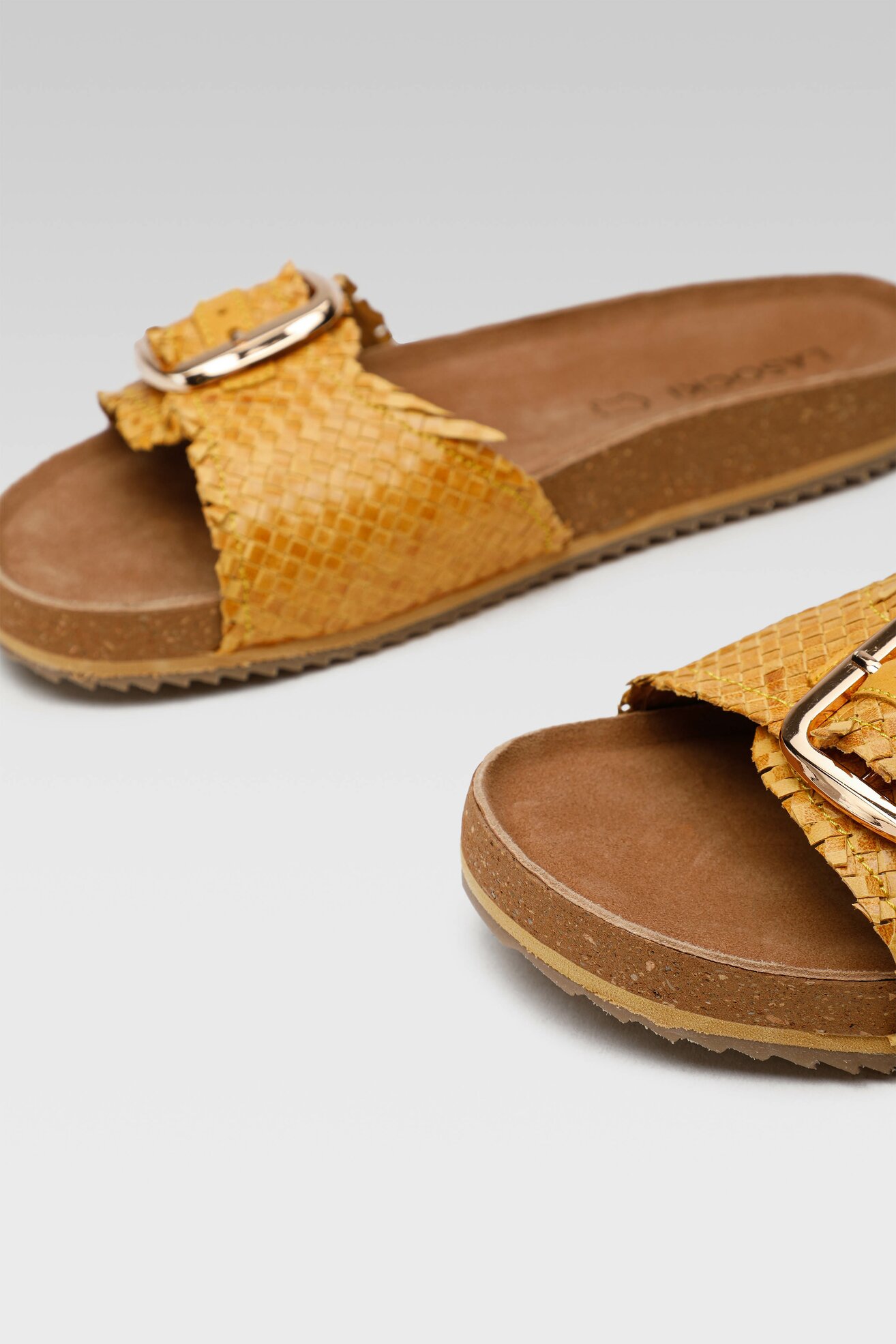 Klapki Lasocki WI12-ZOFIA-02 Żółty