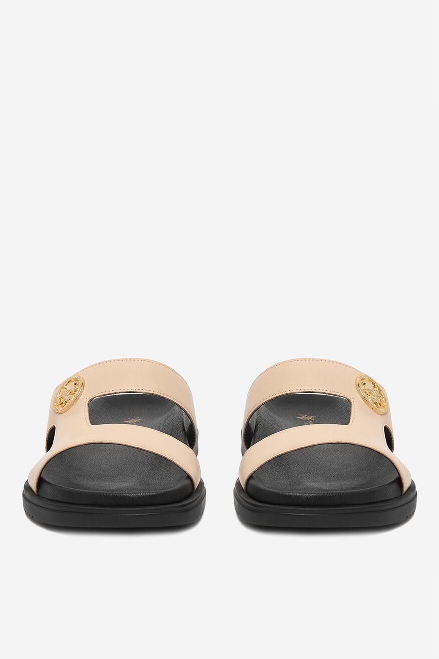 
                Beverly Hills Polo Club - Klapki skórzane - 5906751898932