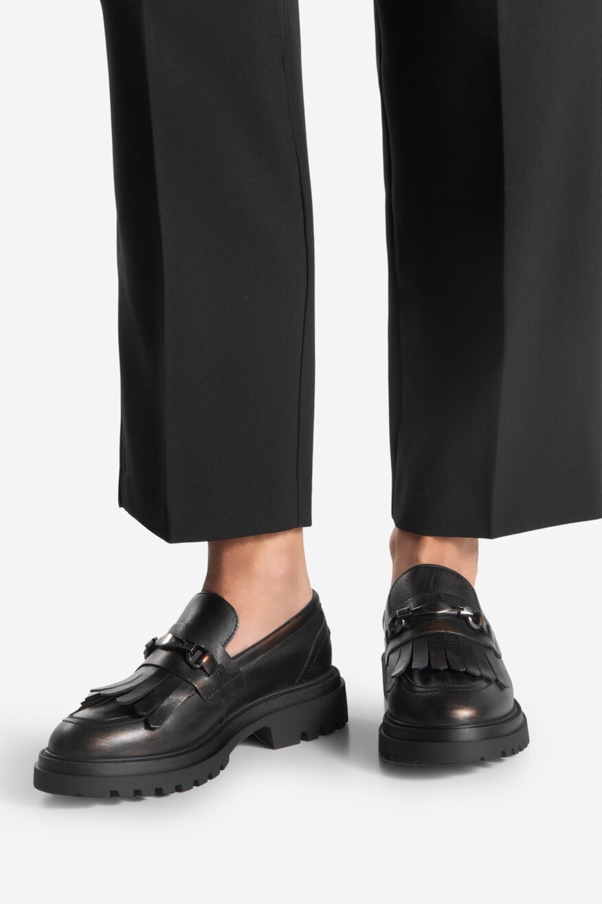 Gino Rossi - Loafersy skórzane - 5905588818137