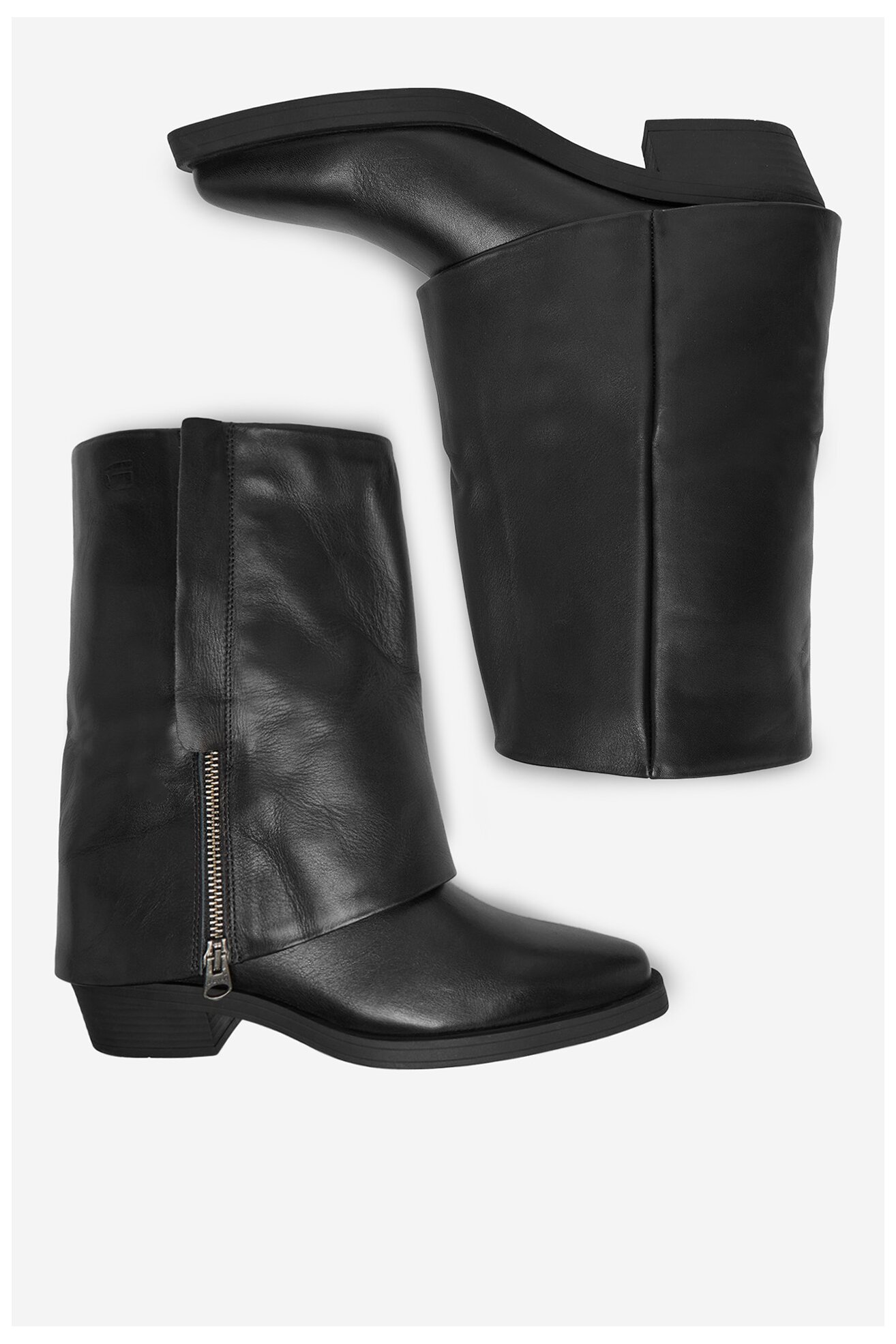 Bokacsizma G-STAR RAW EO-YAGMUR-25FW30 FEKETE