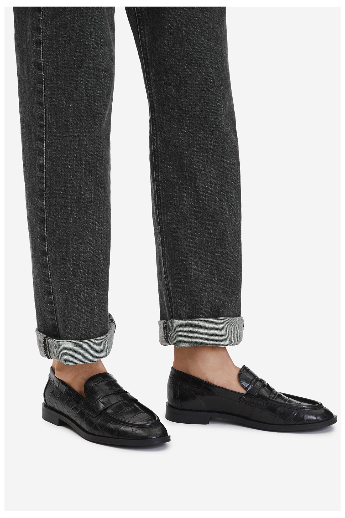 Mokaszin Gino Rossi EO-MANU-25550PE FEKETE