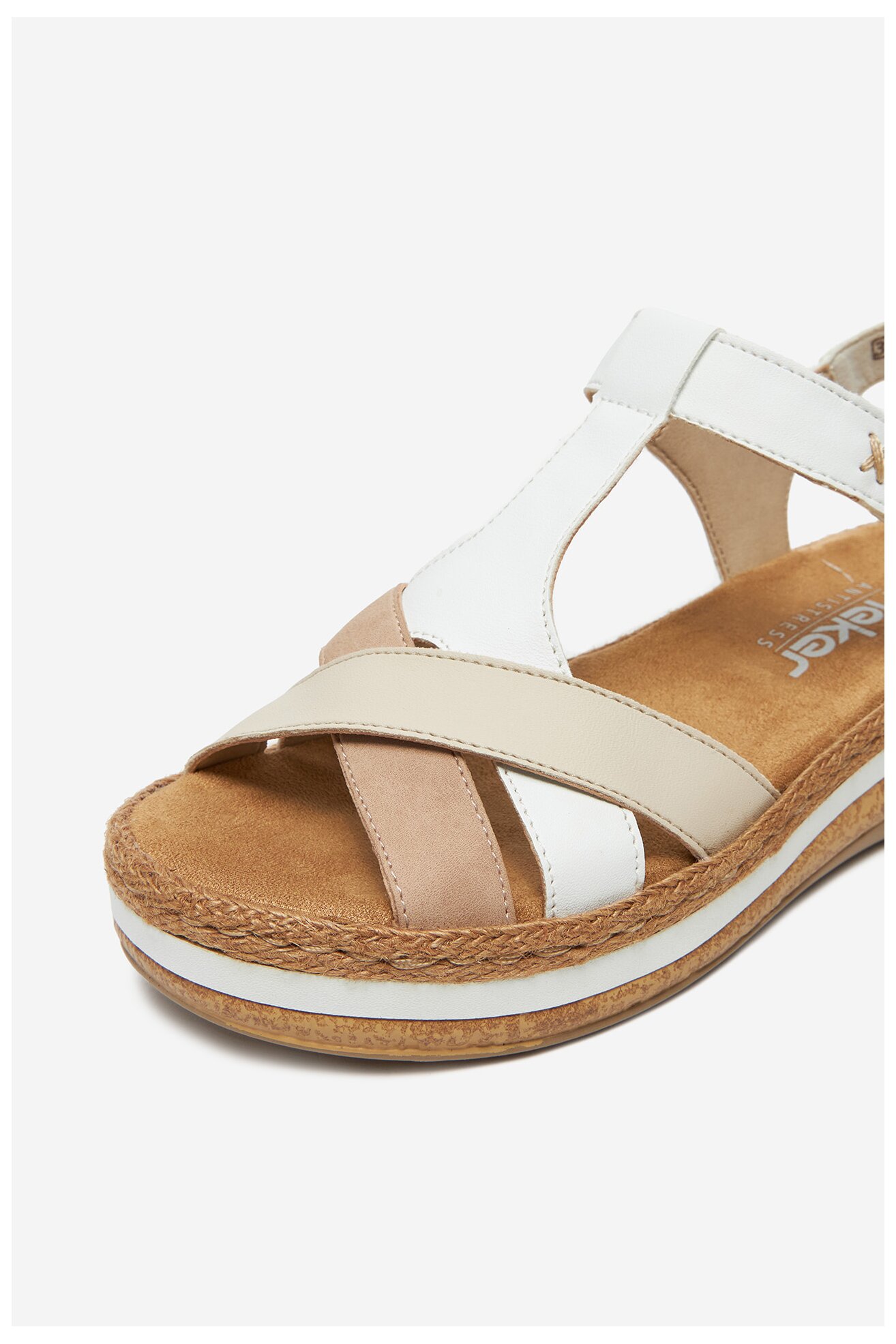 Sandały Rieker CEO-V0919-80 Biały