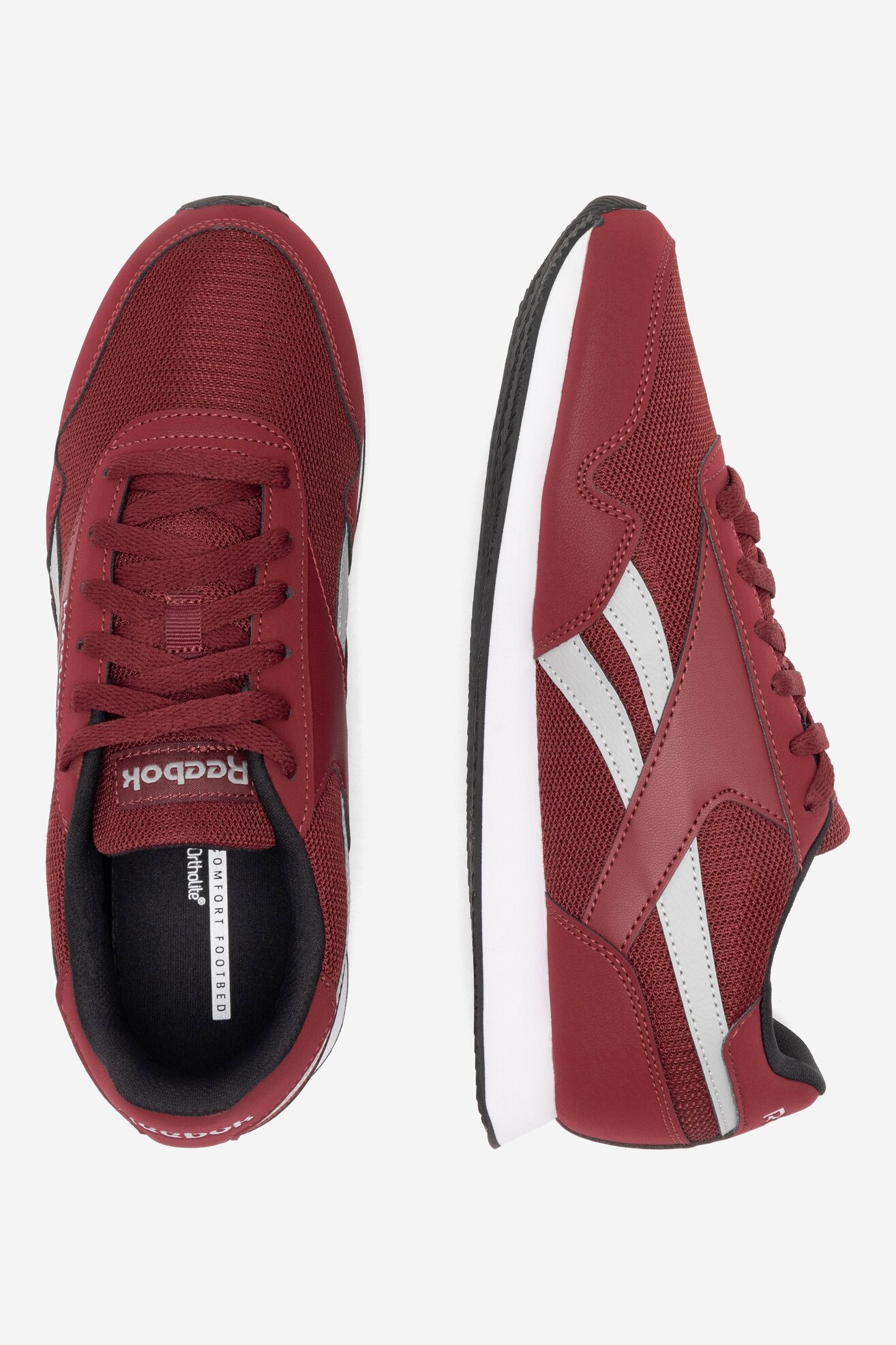 Obuwie sportowe Reebok ROYAL CL JOGGER 3 HQ9141 Bordowy