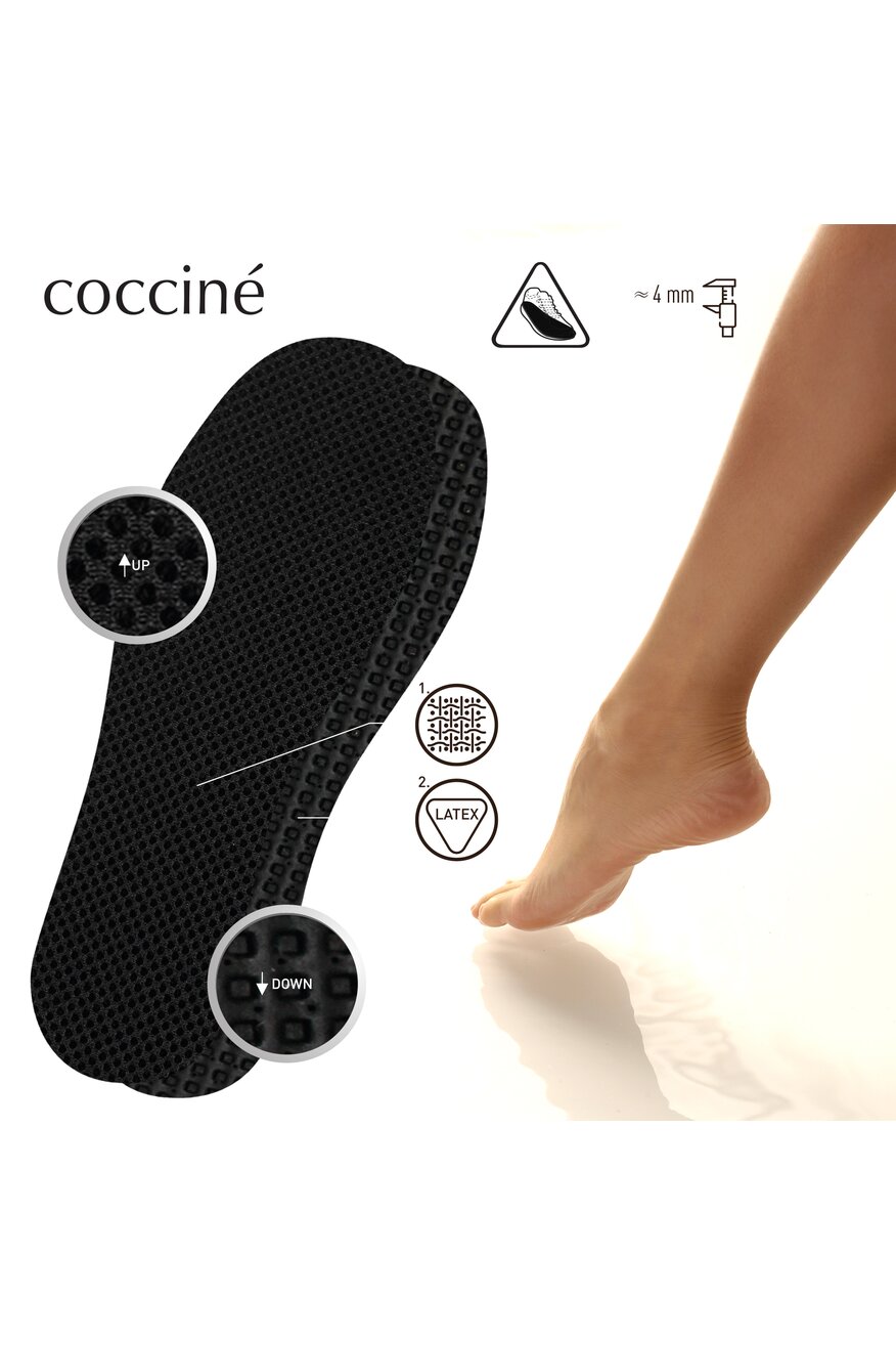 Устілки Для Взуття Coccine ЧОРНИЙ - 5900949526782