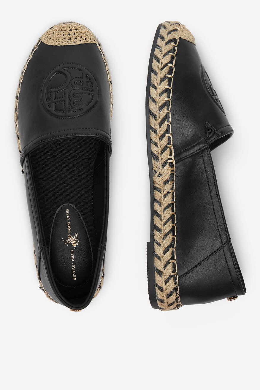 
                Espadrille Beverly Hills Polo Club FEKETE - 5906751144183