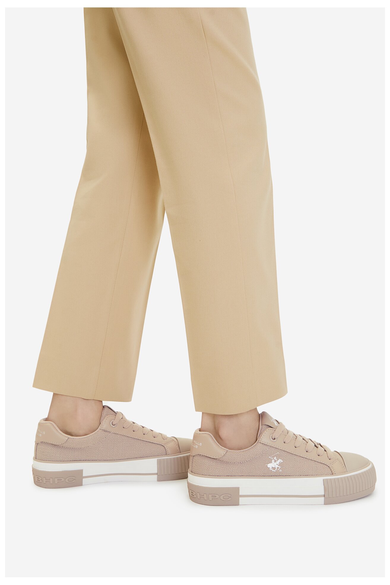 Trampki Beverly Hills Polo Club CEO-BHPC064W Beżowy