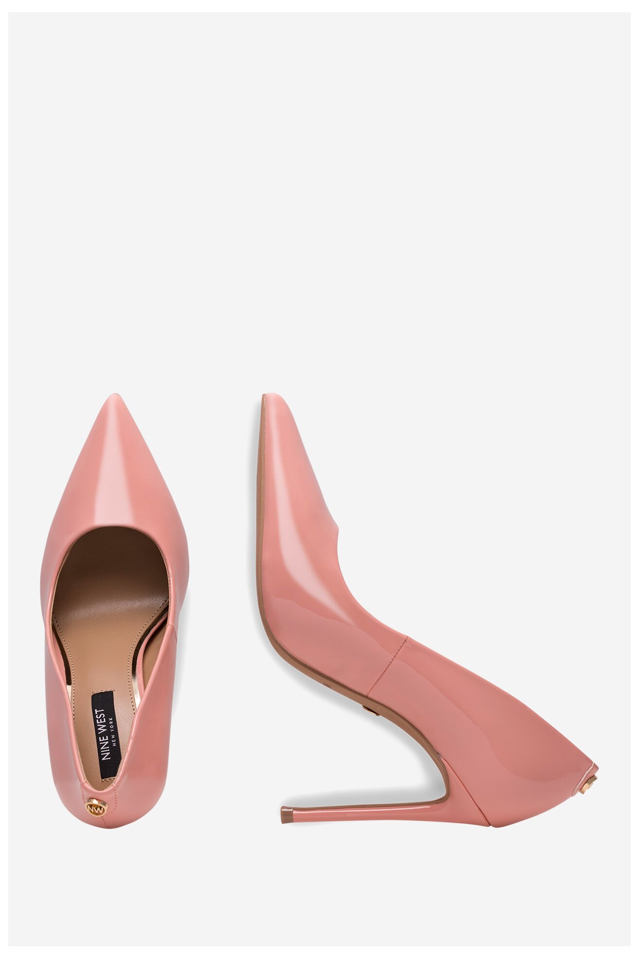 Körömcipő NINE WEST WFA2676-1 RÓZSASZÍN