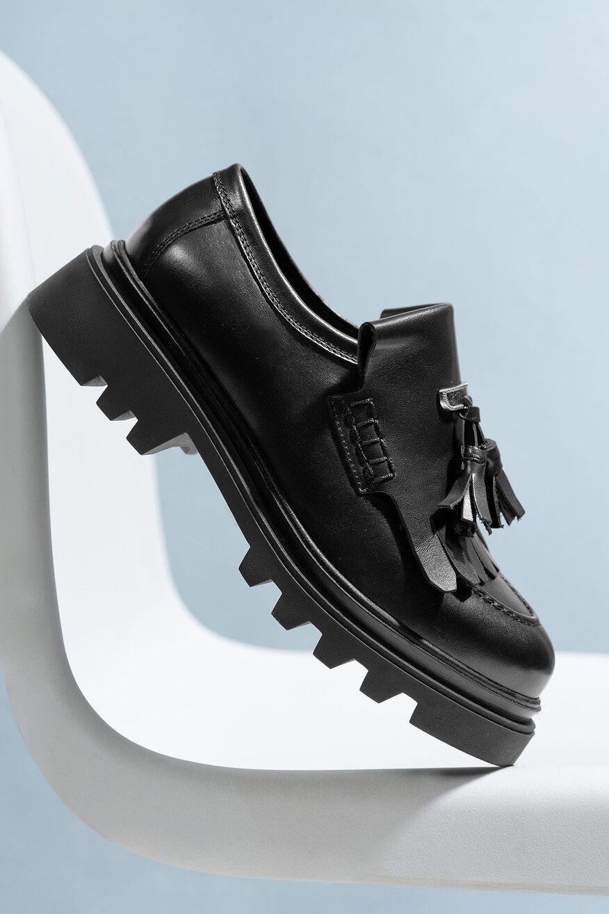 Mocasini Badura NEGRU - 5906751309797