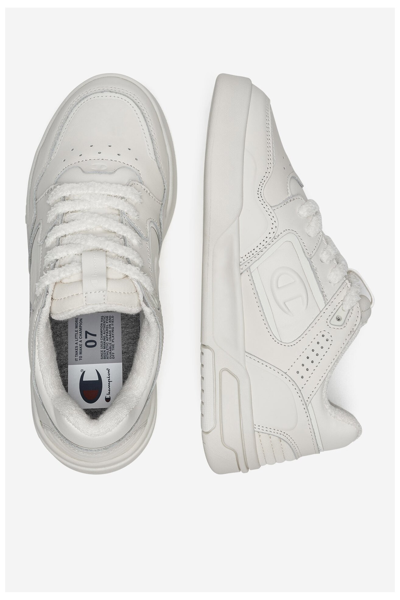 Sportcipő Champion ZN80 LOW BOUCLET S11701-WW017 KRÉMSZÍNŰ